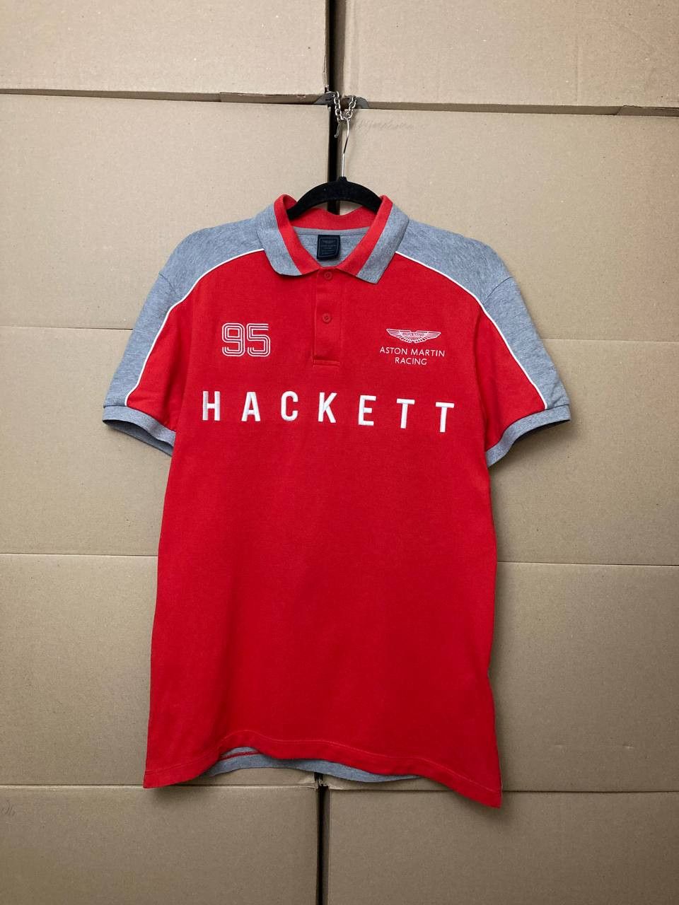 Hackett VINTAGE HACKETT LONDON POLO SHIRT ASTON MARTIN RACING TOP Size US M / EU 48-50 / 2 - 1 Thumbnail