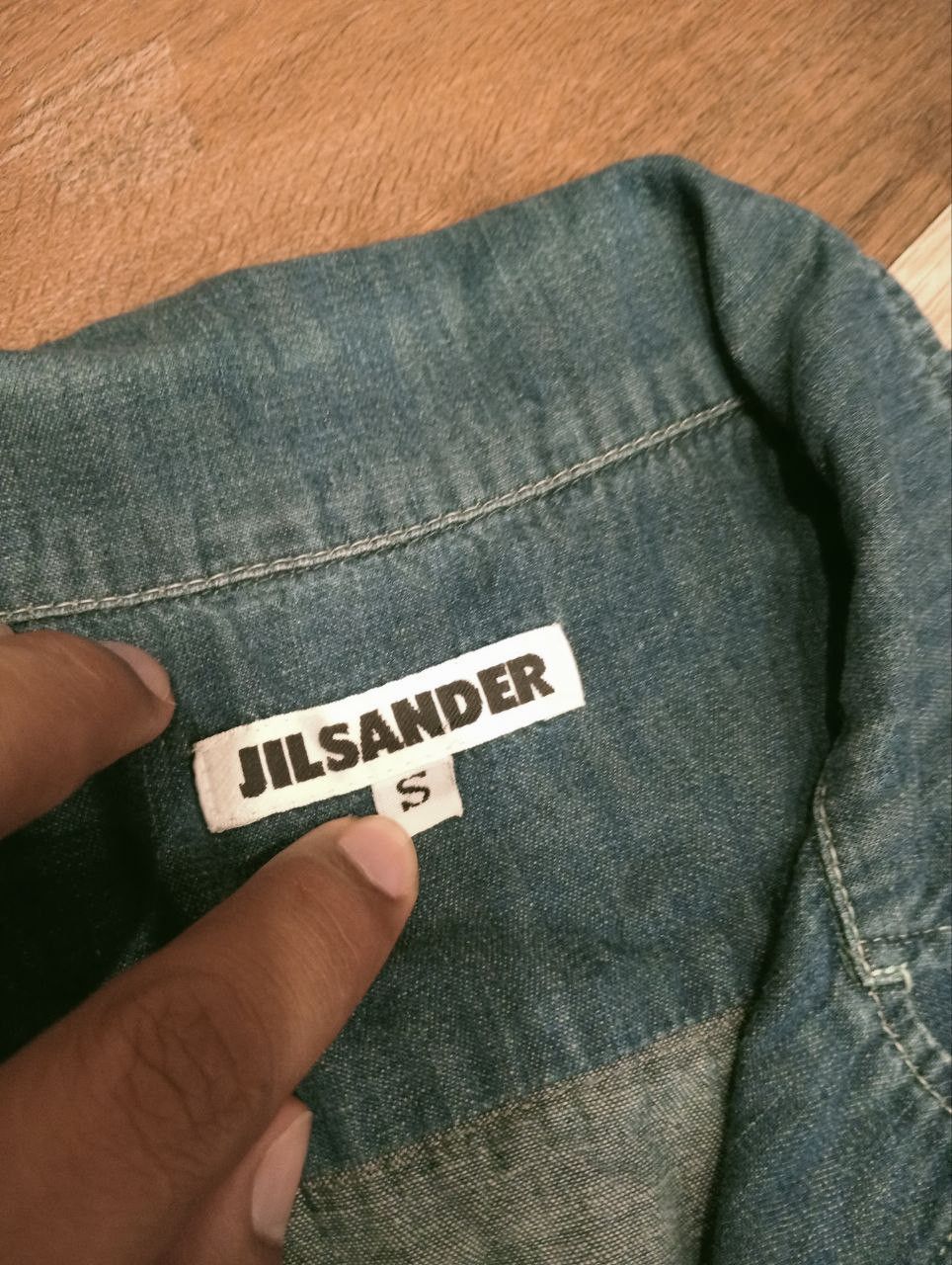 Jil Sander JIL SANDER DENIM SHIRT Size US S / EU 44-46 / 1 - 4 Thumbnail