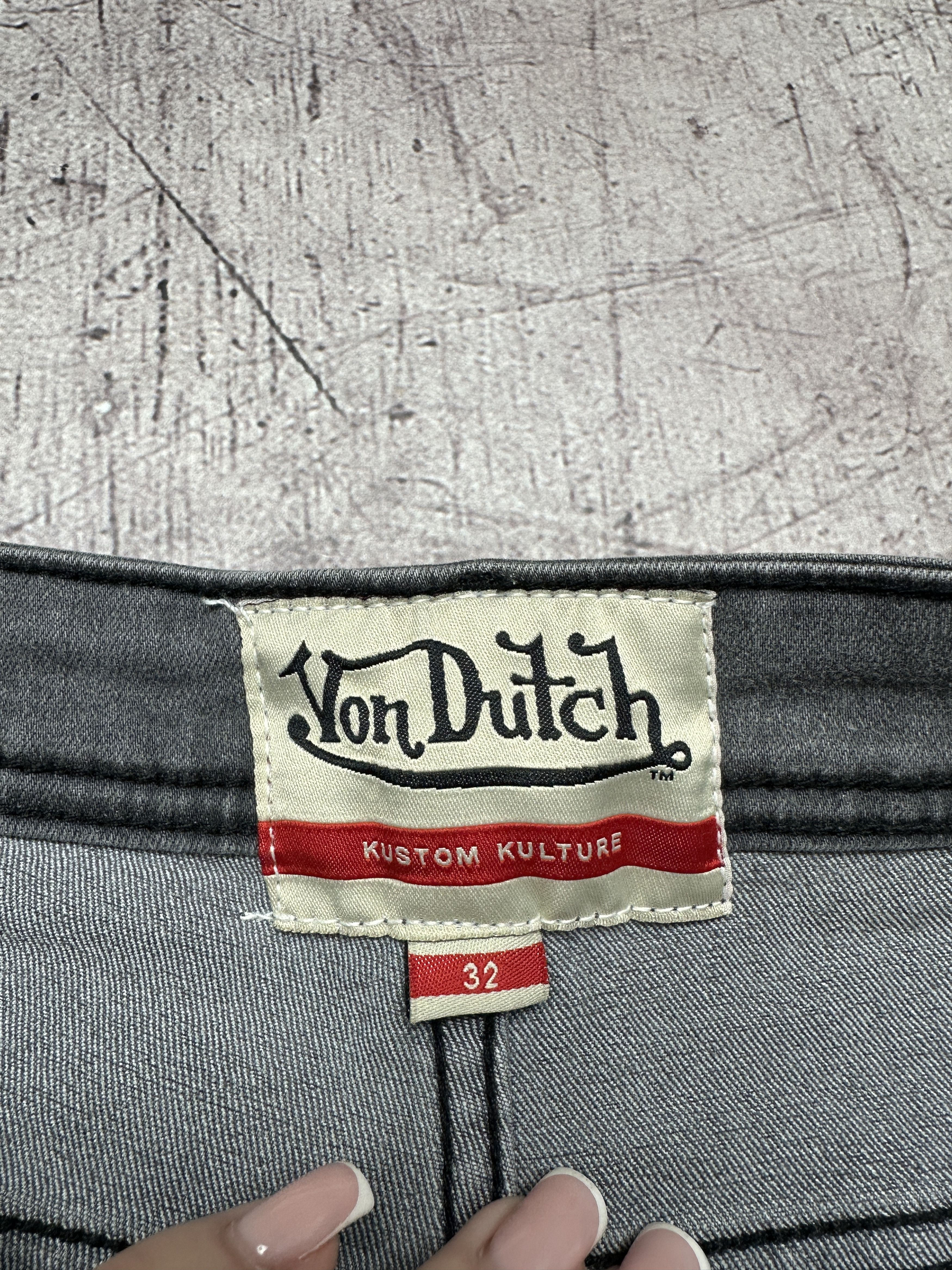 Von Dutch Von Dutch Vintage Mens Denim Shorts Size US 32 / EU 48 - 4 Thumbnail
