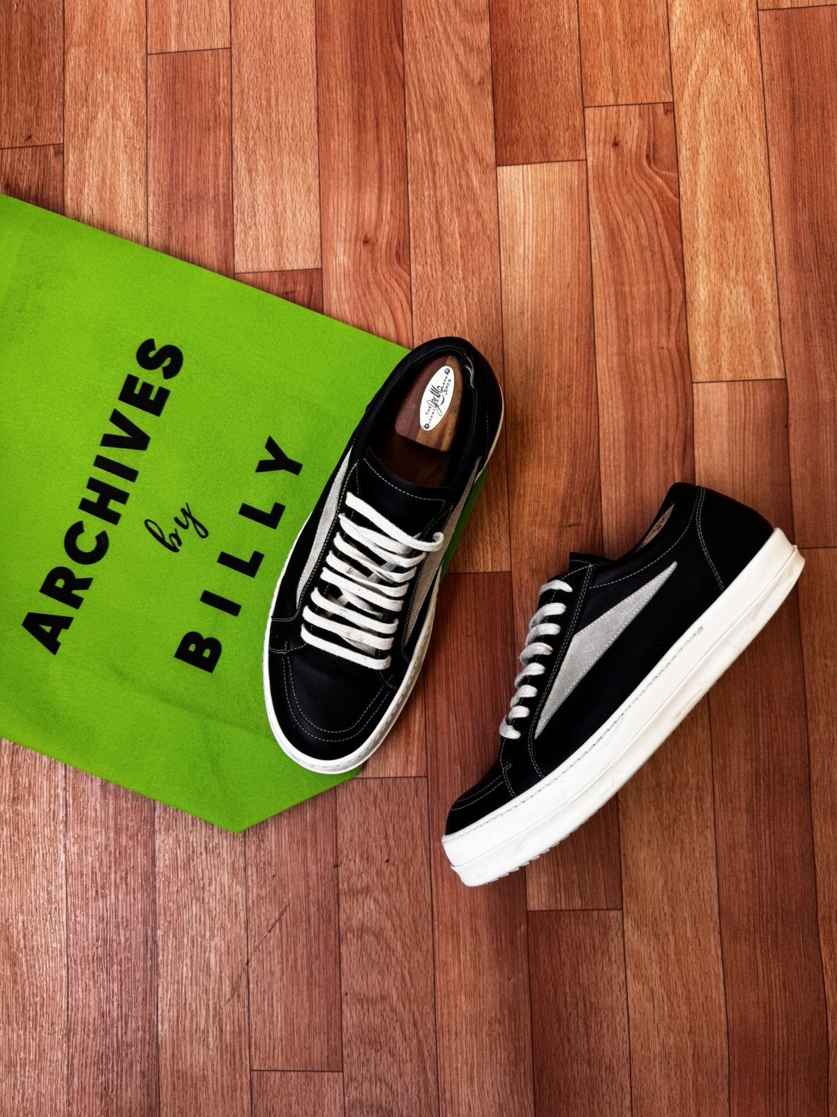 💥🥲FW22 Rick Owens Strobe Vintage Sneakers "Vans" - Size 43