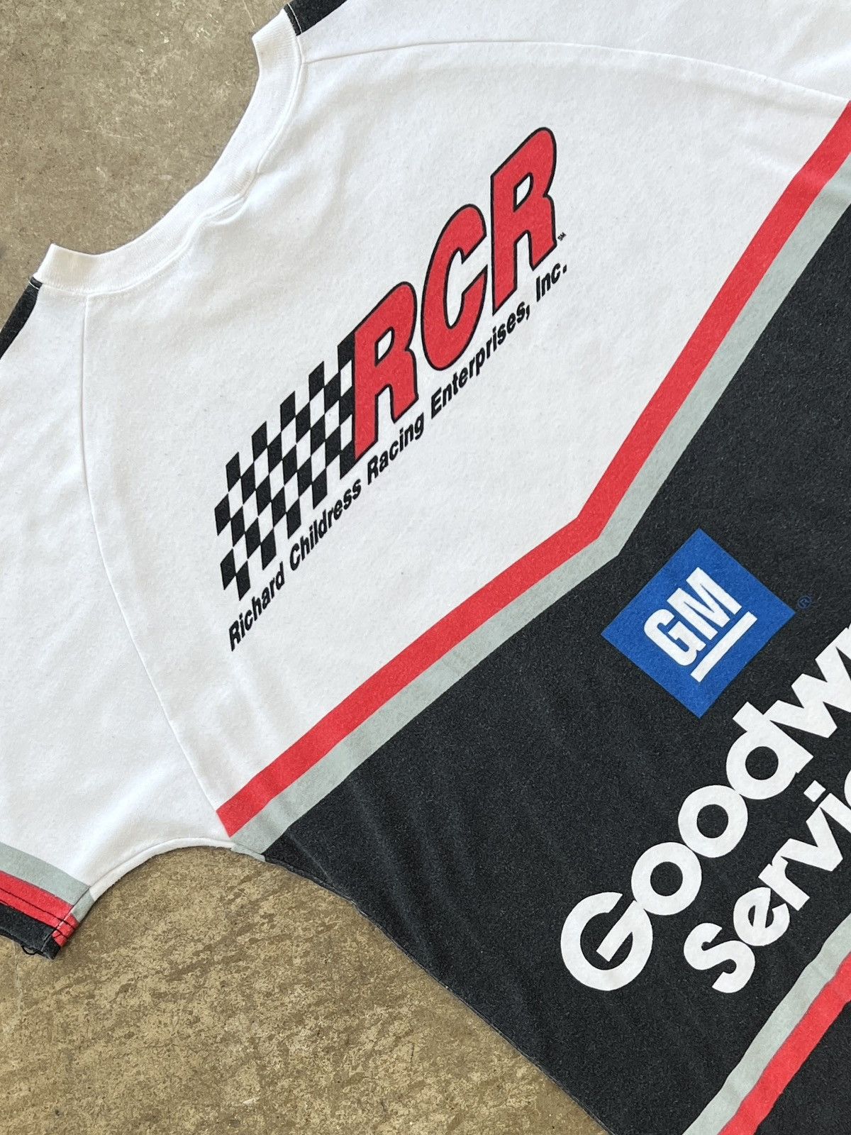 NASCAR Vintage AOP 90s Goodwrench Chevy Dale Earnhardt Tee Large Size US L / EU 52-54 / 3 - 4 Thumbnail