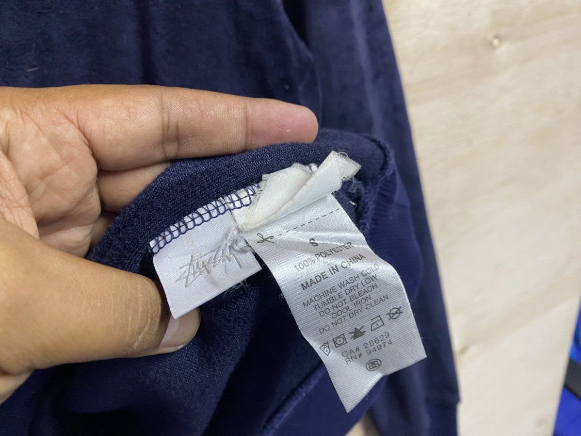 Stussy Stussy velvet sweatshirt spell out Size US S / EU 44-46 / 1 - 5 Thumbnail