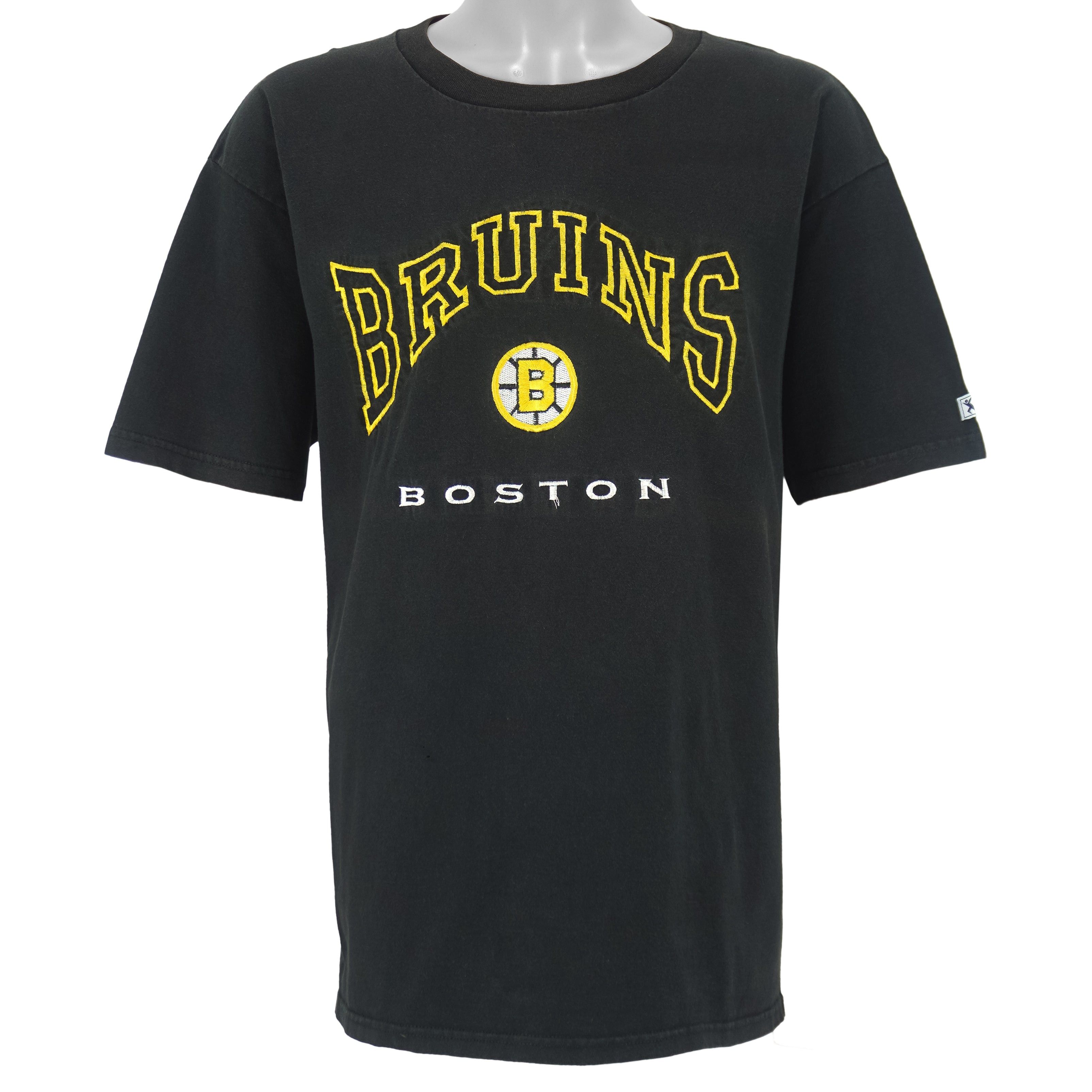 Lee NHL - Boston Bruins Embroidered T-Shirt 1990s Size US XL / EU 56 / 4 - 1 Thumbnail