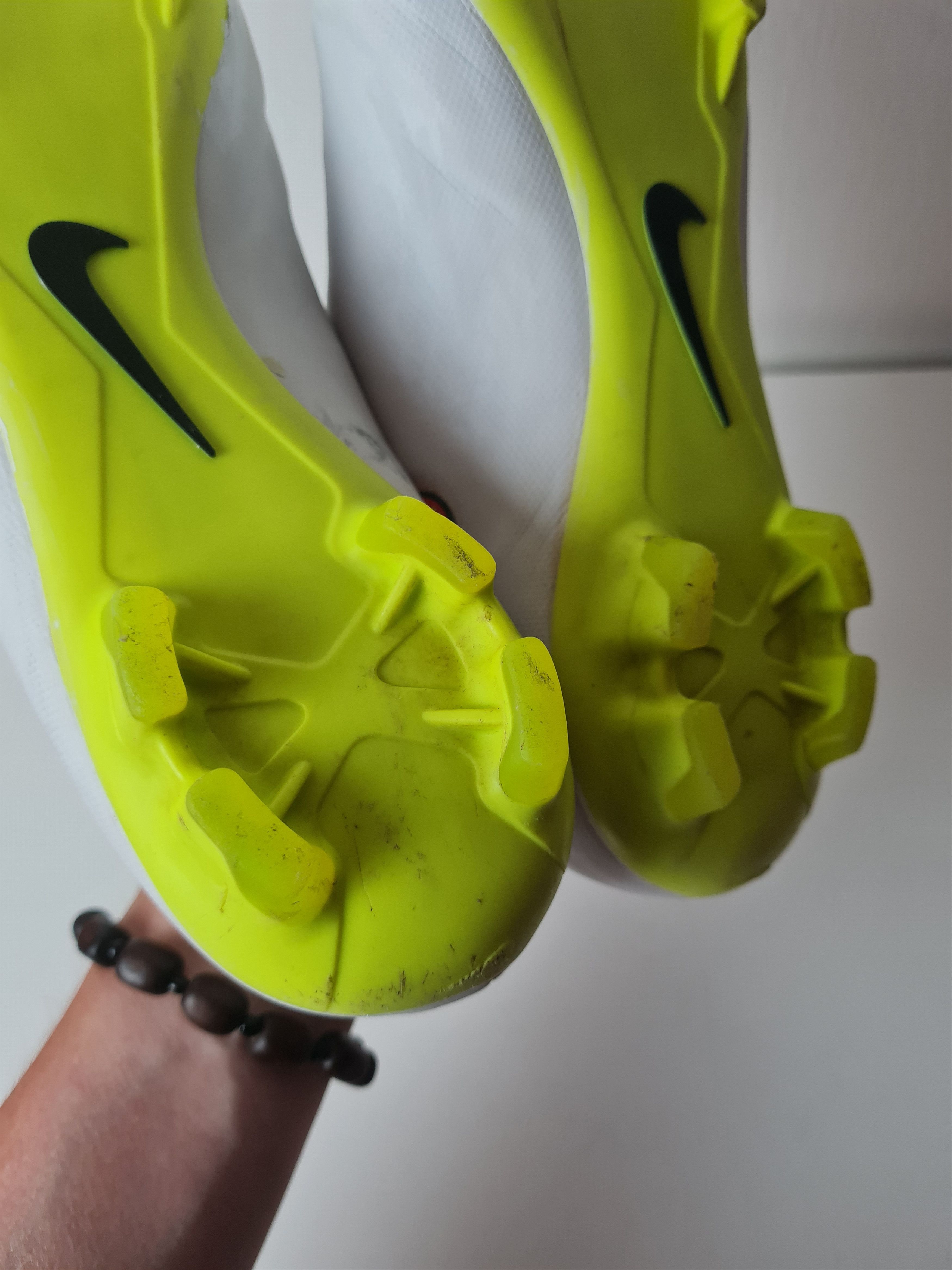 Nike Football Nike Mercurial Victory V FG White Volt Hyper Size US 12.5 / EU 45-46 - 3 Thumbnail