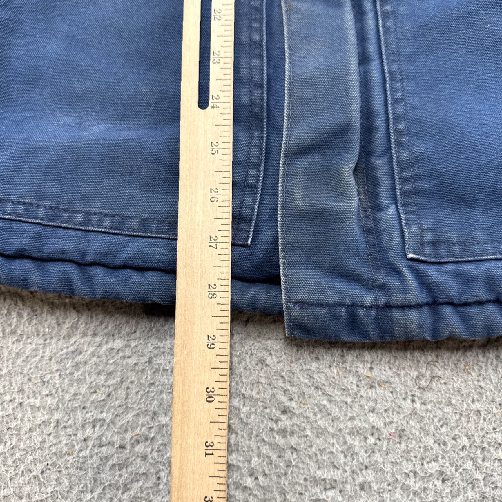Carhartt VINTAGE Carhartt Jacket Mens 2XL Quilt Lined Canvas Blue USA Made J22 BLU RARE Size US XXL / EU 58 / 5 - 7 Thumbnail