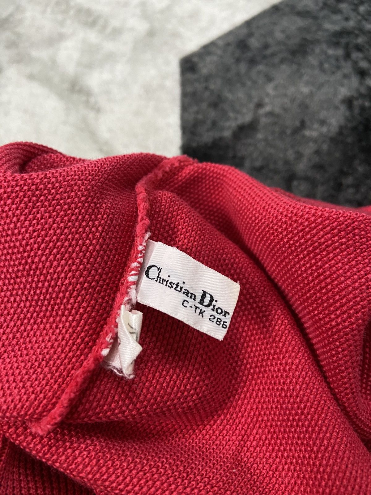 Dior True Vtg 80s Christian Dior Pret A Porter Embroidered Knit Size M / US 6-8 / IT 42-44 - 12 Thumbnail