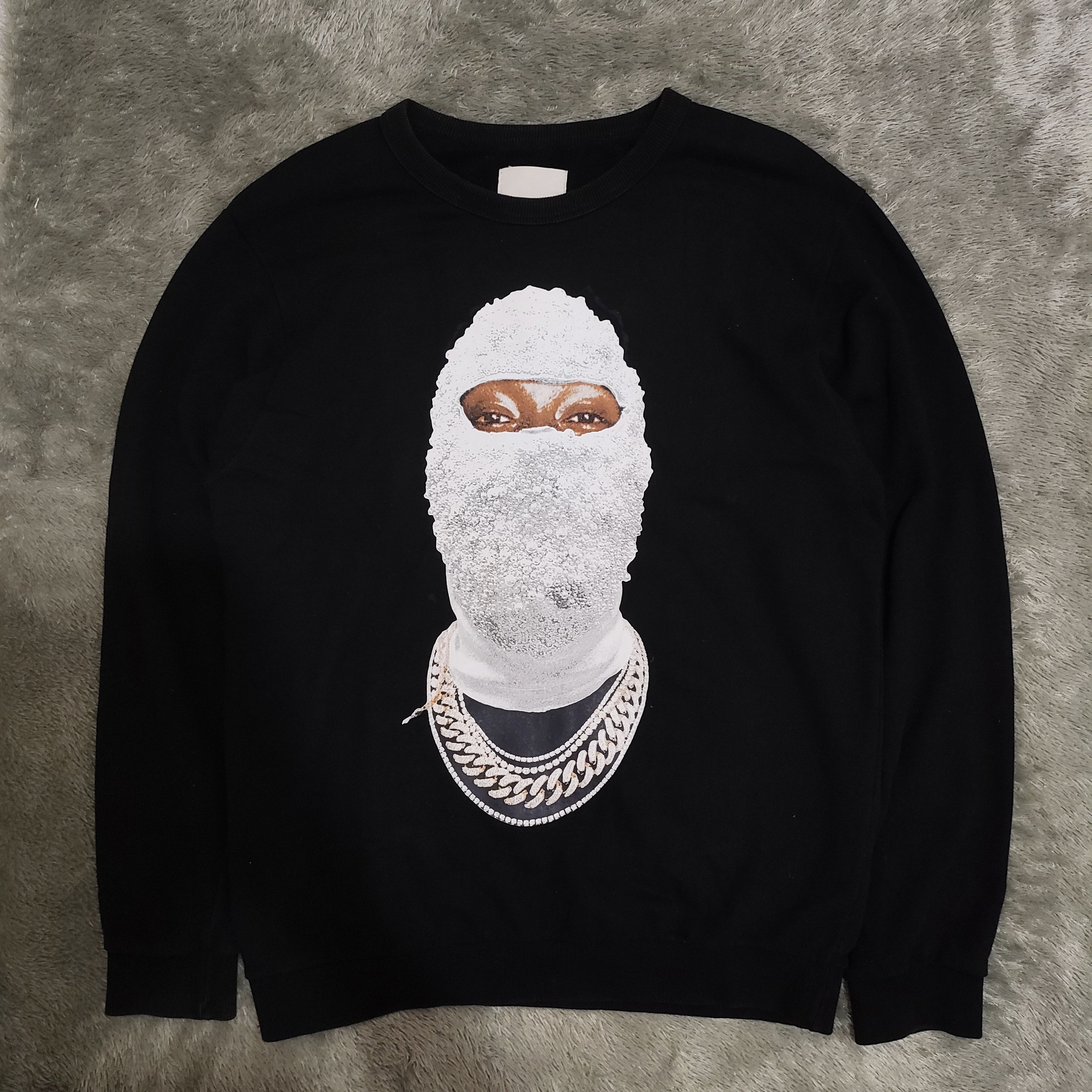 IH NOM UH NIT NUS25275009 関税送料込 CREWNECK ROSES & PEARL | IH NOM UH NIT Composition100