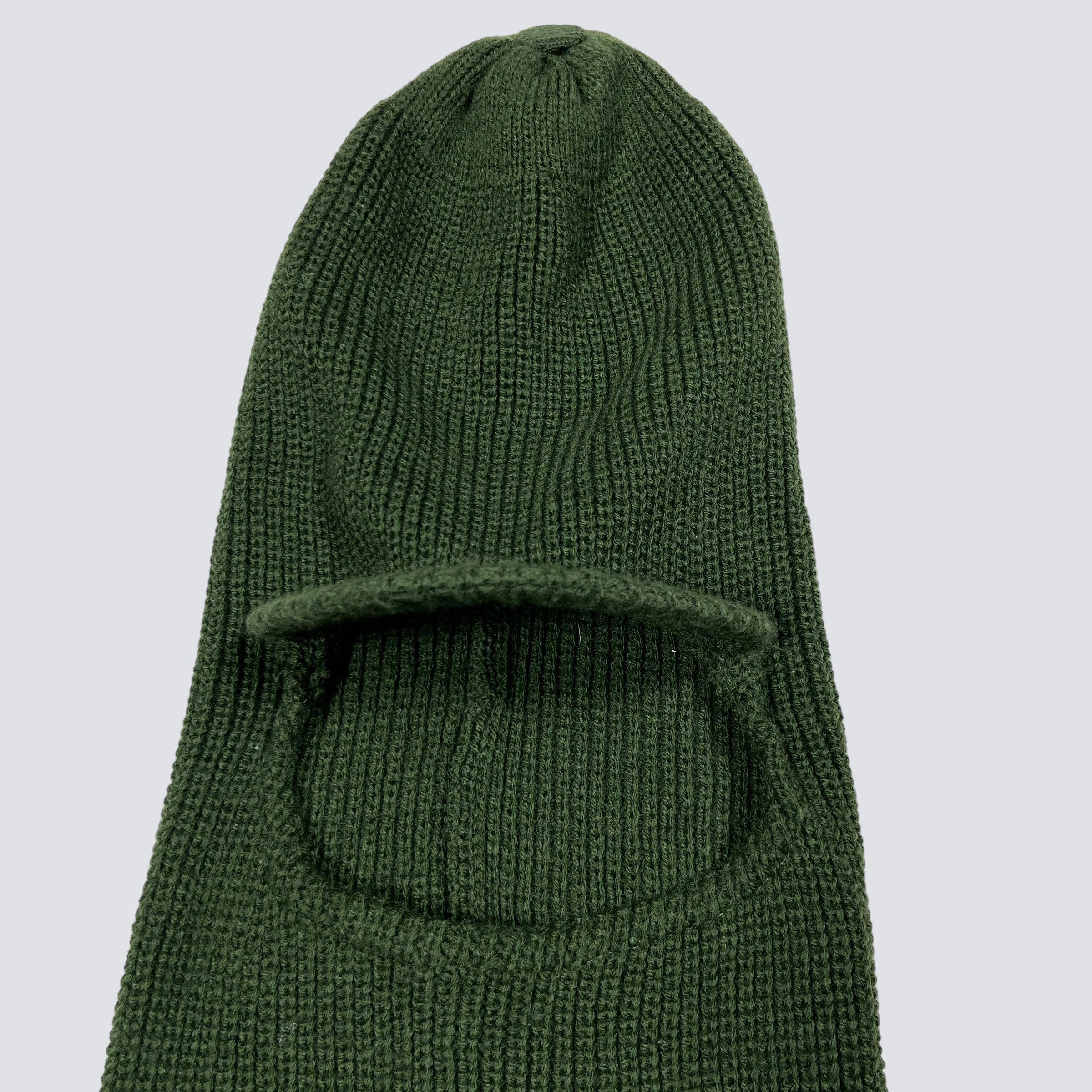 Vintage KNITTED BALACLAVA Y2K ARCHIVE VISOR NINJA SKI MASK - № 4144 Size ONE SIZE - 4 Thumbnail