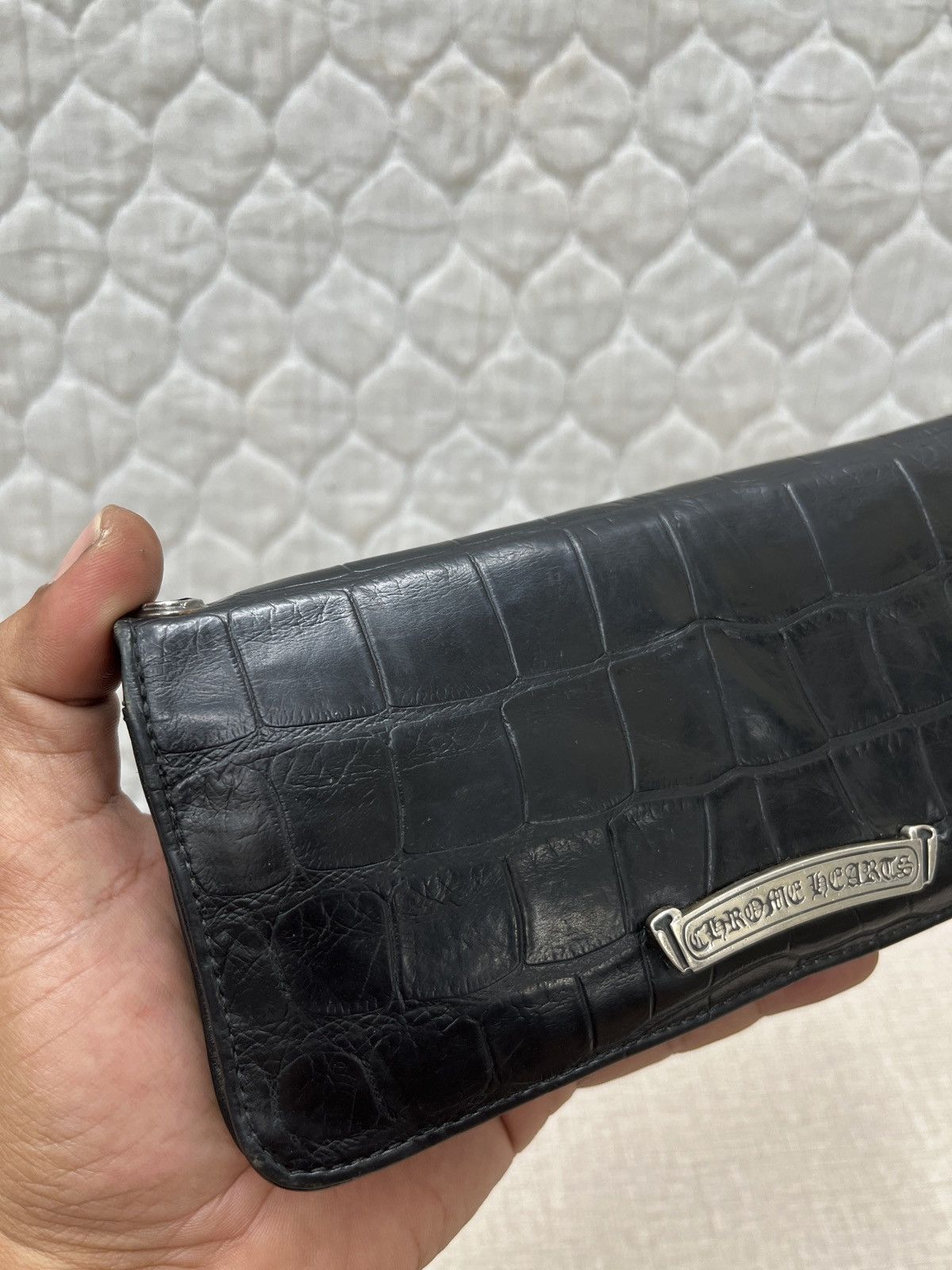 Chrome Hearts 🔥🔥🔥STEALS CHROME HEARTS ALLIGATOR WALLET Size ONE SIZE - 10 Thumbnail