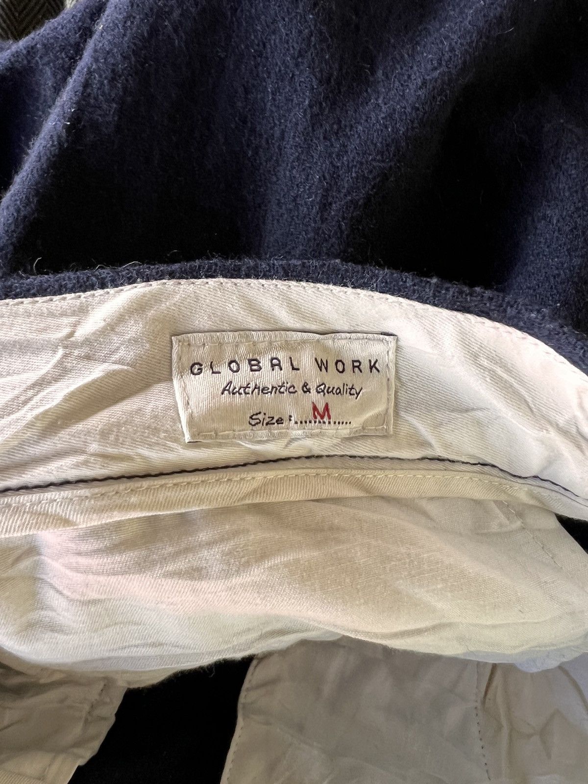 Global Work Japanese Brand Global Work Wool Pant Size US 32 / EU 48 - 6 Thumbnail