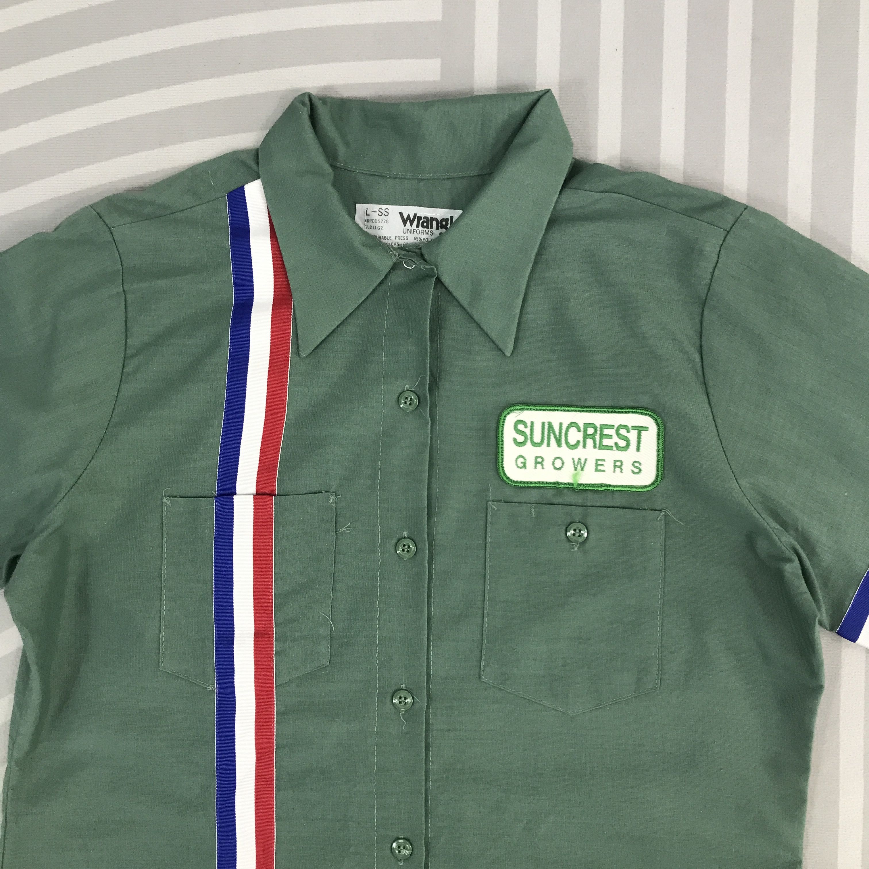 Vintage × Wrangler Vintage Wrangler Racing style button up Shirt Size US L / EU 52-54 / 3 - 2 Thumbnail