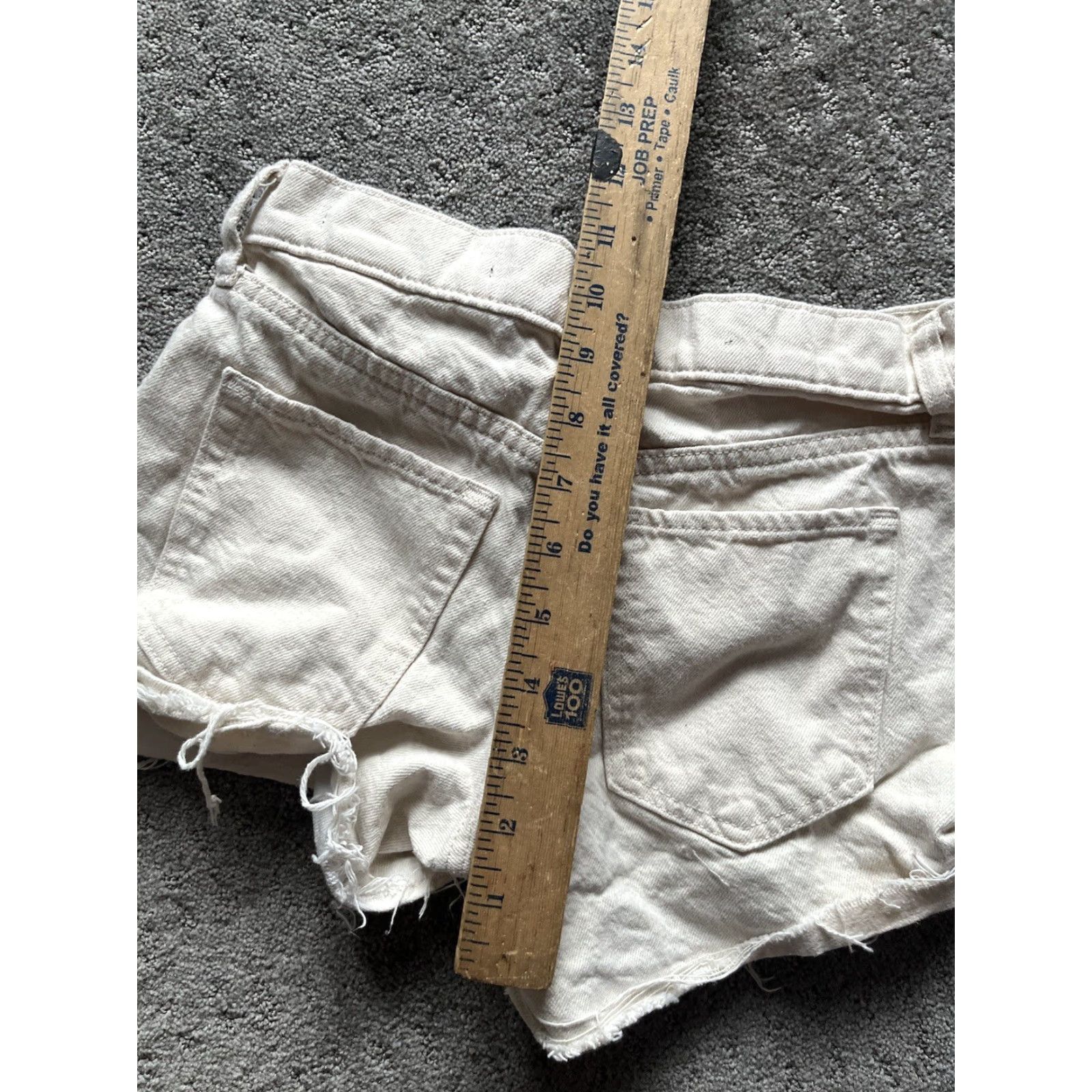 Banana Republic VINTAGE Banana Republic Denim Bermuda Short Women 25P Blue Mid Rise 3 in Stretch Size 42" / US 20 - 4 Thumbnail