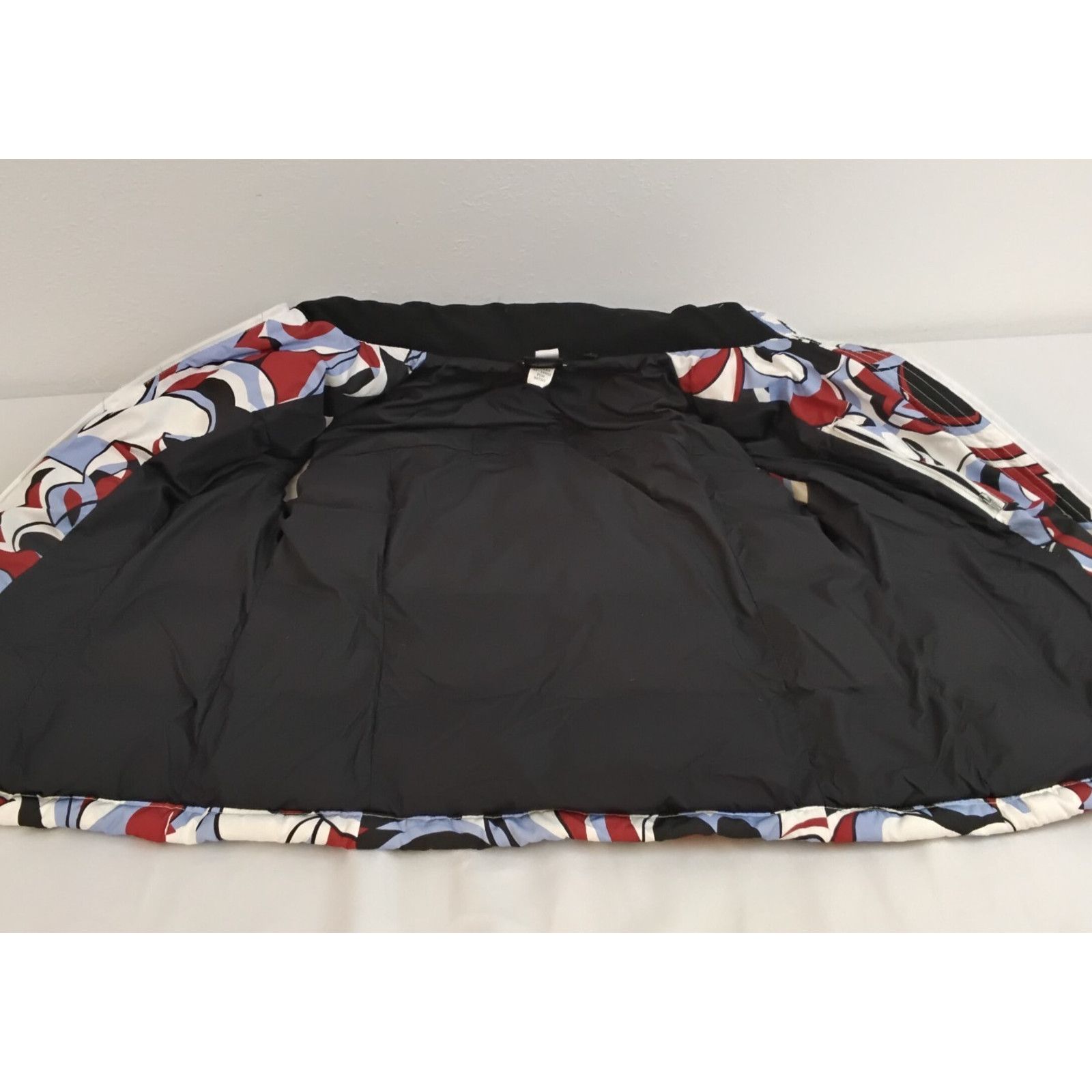 Athleta Athleta Down Puffy Vest Women S Multicolor Swirly Geometric Size S / US 4 / IT 40 - 5 Thumbnail