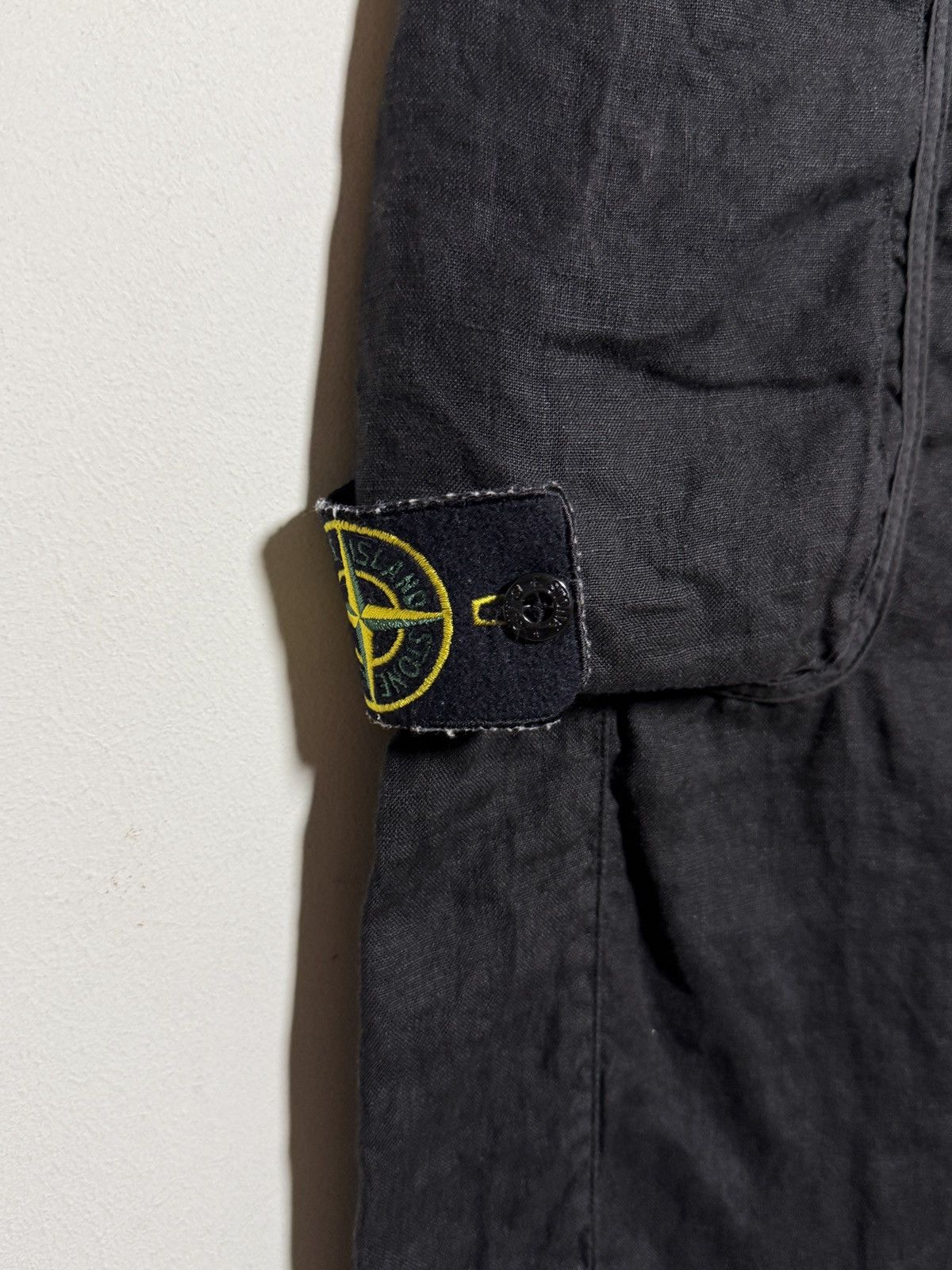 Stone Island stone island y2k linen cargo pants Size US 33 - 4 Thumbnail