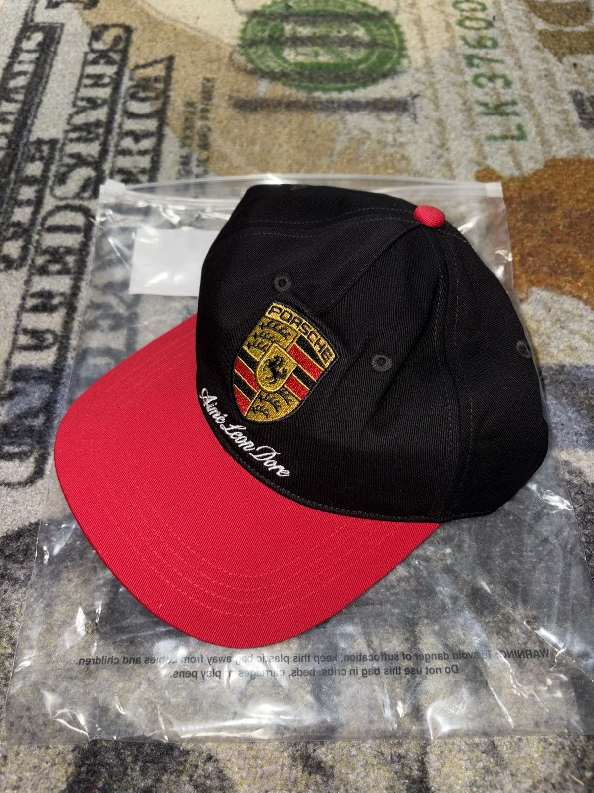 Aime Leon Dore × Porsche Design ALD / Porsche Nylon Logo Hat | Grailed