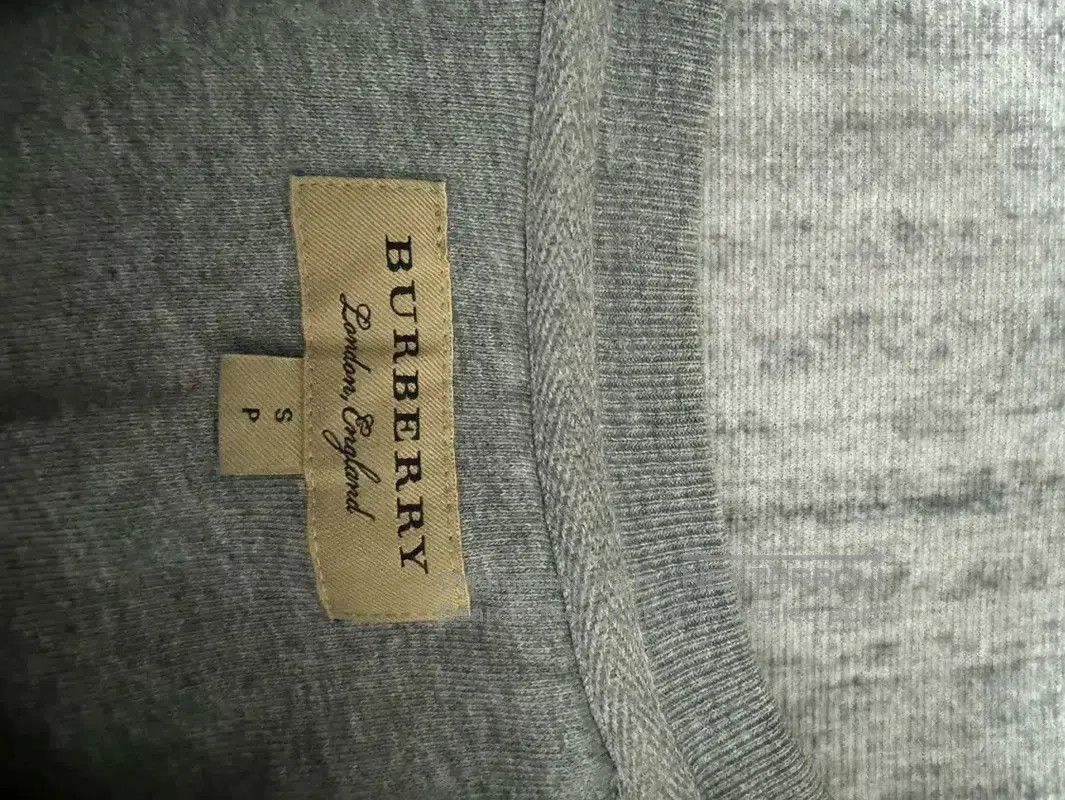 Burberry Burberry Gray Cotton Logo Men's Sweatshirt. Size US S / EU 44-46 / 1 - 3 Thumbnail