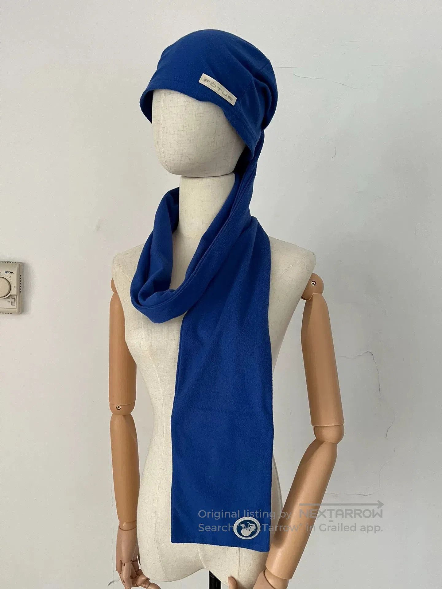 Fotus Fotus Blue Scarf Hat 2. Size ONE SIZE - 4 Thumbnail