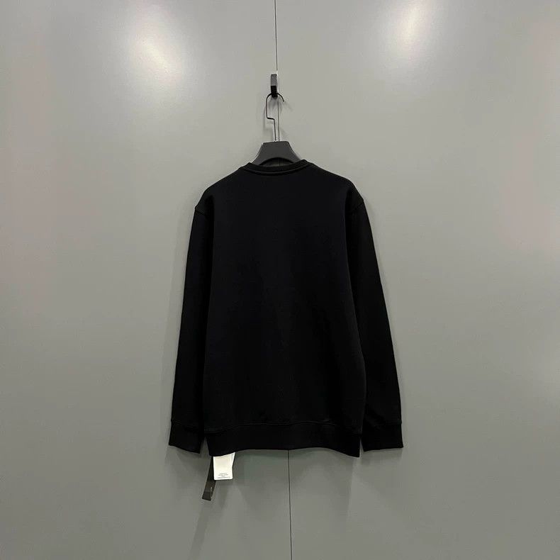 Givenchy Givenchy Black Print Logo Pullover Hoodie Size US M / EU 48-50 / 2 - 2 Thumbnail