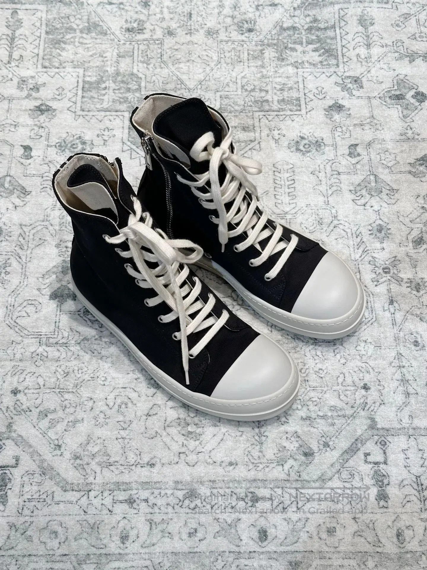 Rick Owens Drkshdw Rick Owens Drkshdw Canvas Sneakers. Size US 7.5 / EU 40-41 - 1 Thumbnail