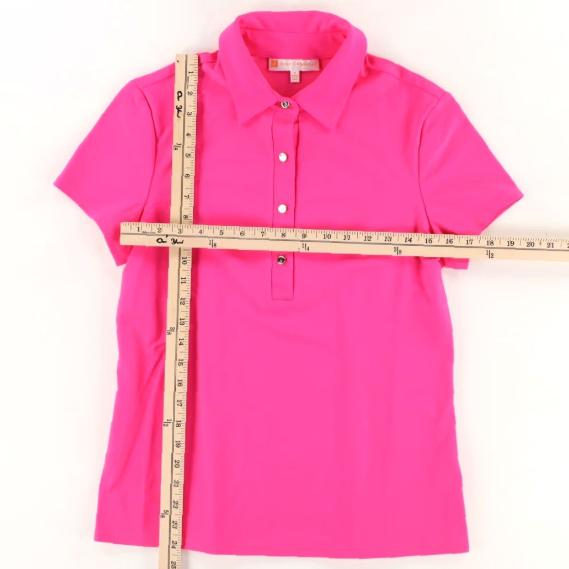 Vintage Jude Connally Angelica Jude Cloth Polo Shirt Pink Women's M Shirt Women M Pink Jude Connally Angelica Jude Cloth Polo Shirt Size M / US 6-8 / IT 42-44 - 3 Thumbnail