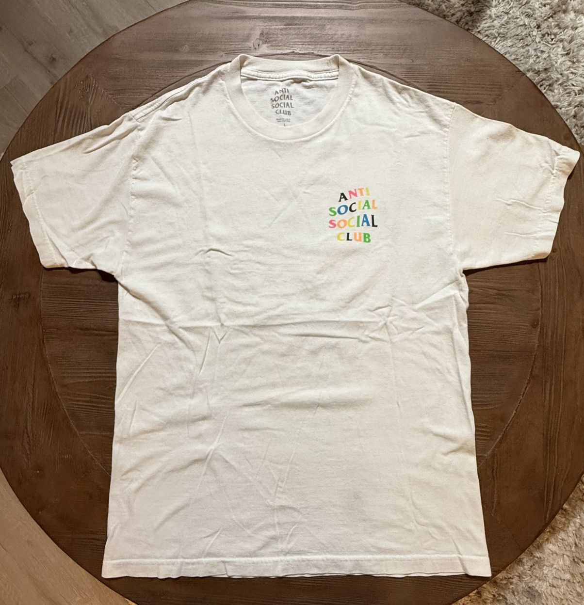 Anti Social Social Club Anti Social Social Club Rainbow Letters Size US L / EU 52-54 / 3 - 2 Thumbnail