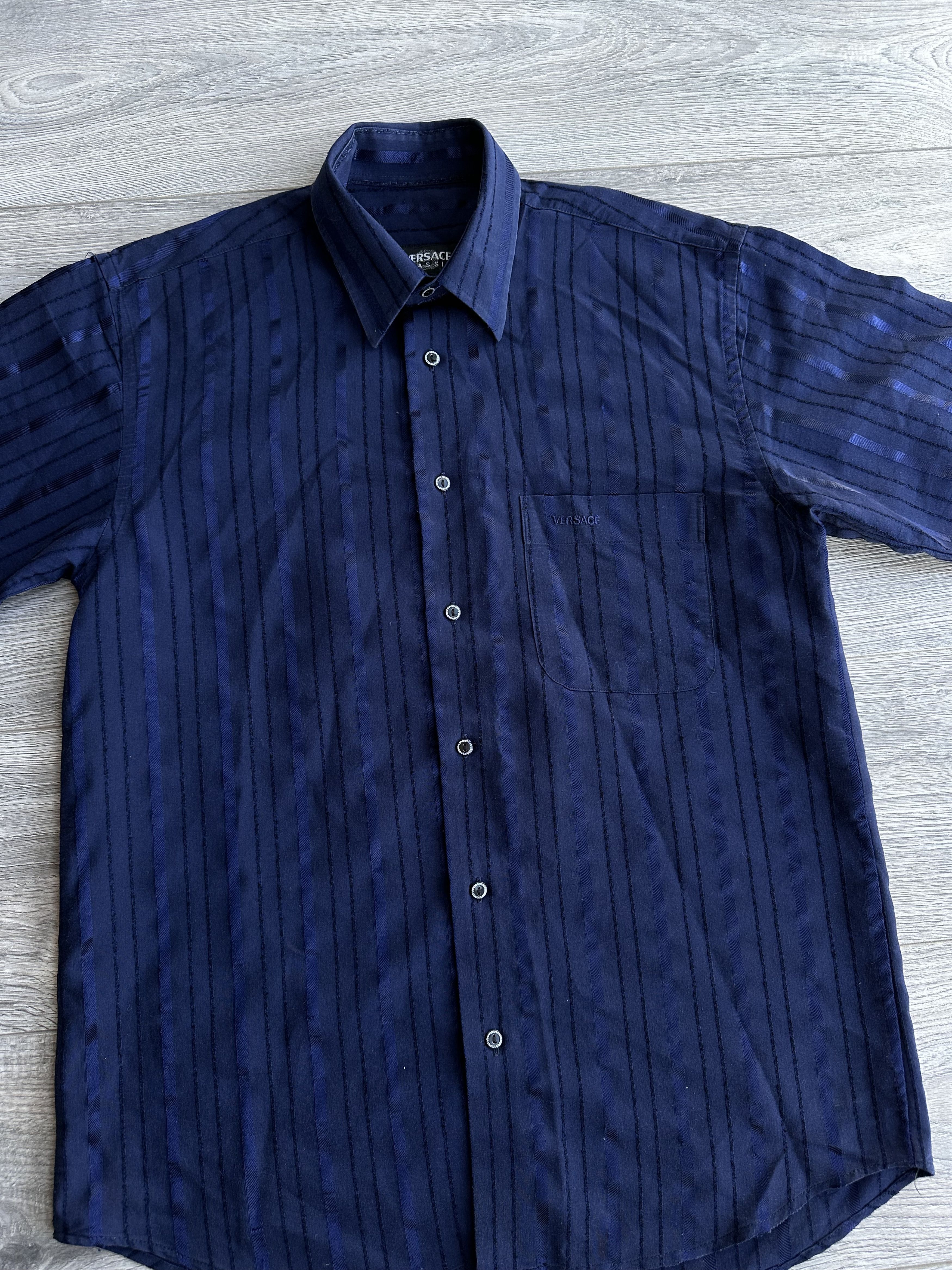 Versace × Vintage Versace vintage shirt Size US M / EU 48-50 / 2 - 2 Thumbnail