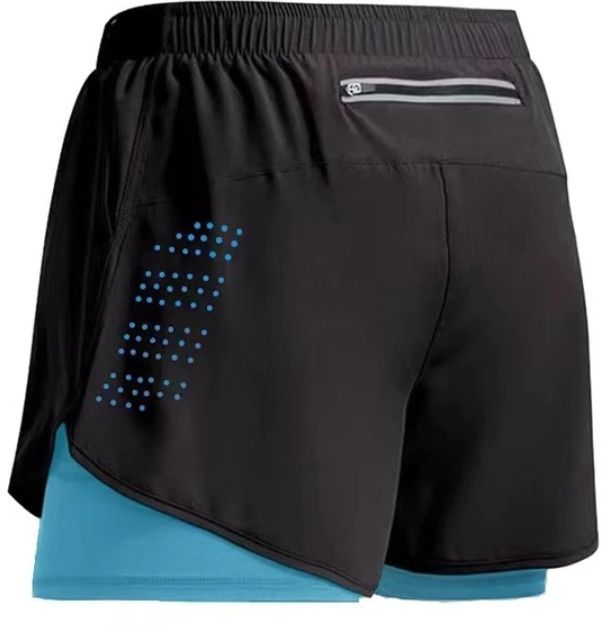 Other Men's 2 in 1 Sports Shorts, Size US 28 / EU 44 - 4 Thumbnail