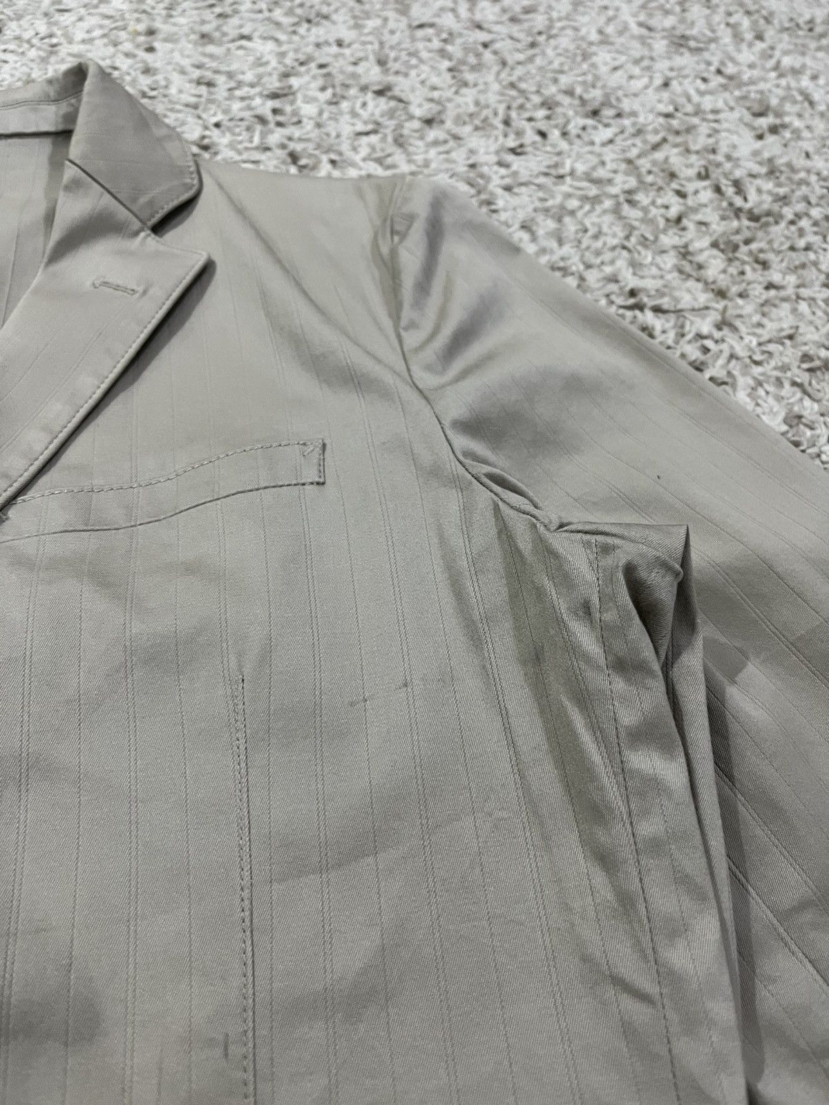 Yohji Yamamoto Yohji Yamamoto AAR Beige Blazer Jacket Size L / US 10 / IT 46 - 5 Thumbnail
