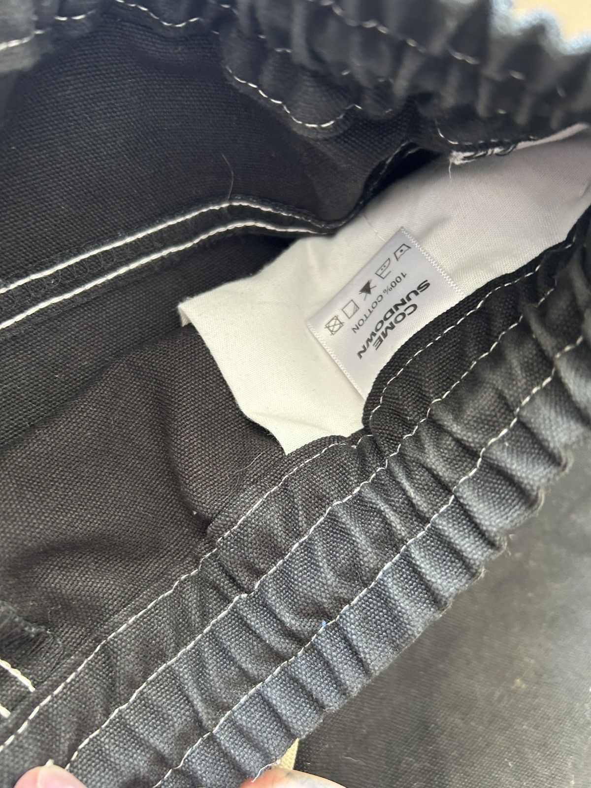 Other Come Sundown Black Denim Skate Style Baggy pants Like New Size US 34 / EU 50 - 6 Thumbnail