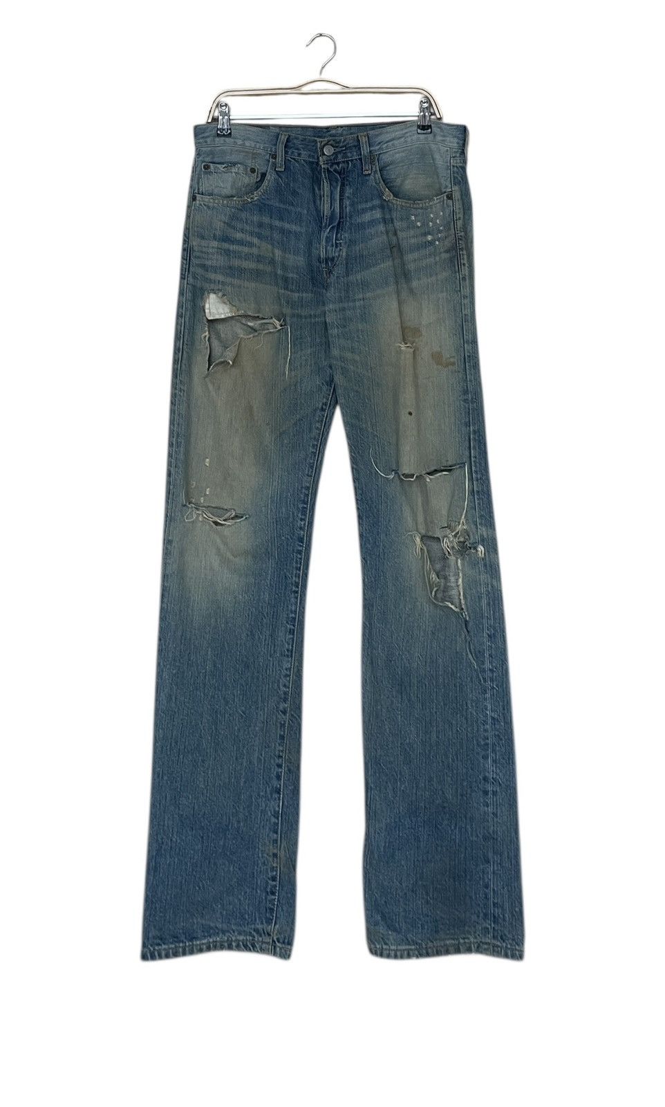 Levi's × Vintage Vintage Levis 501 Made In Usa Jeans 1990s Size US 32 / EU 48 - 1 Thumbnail