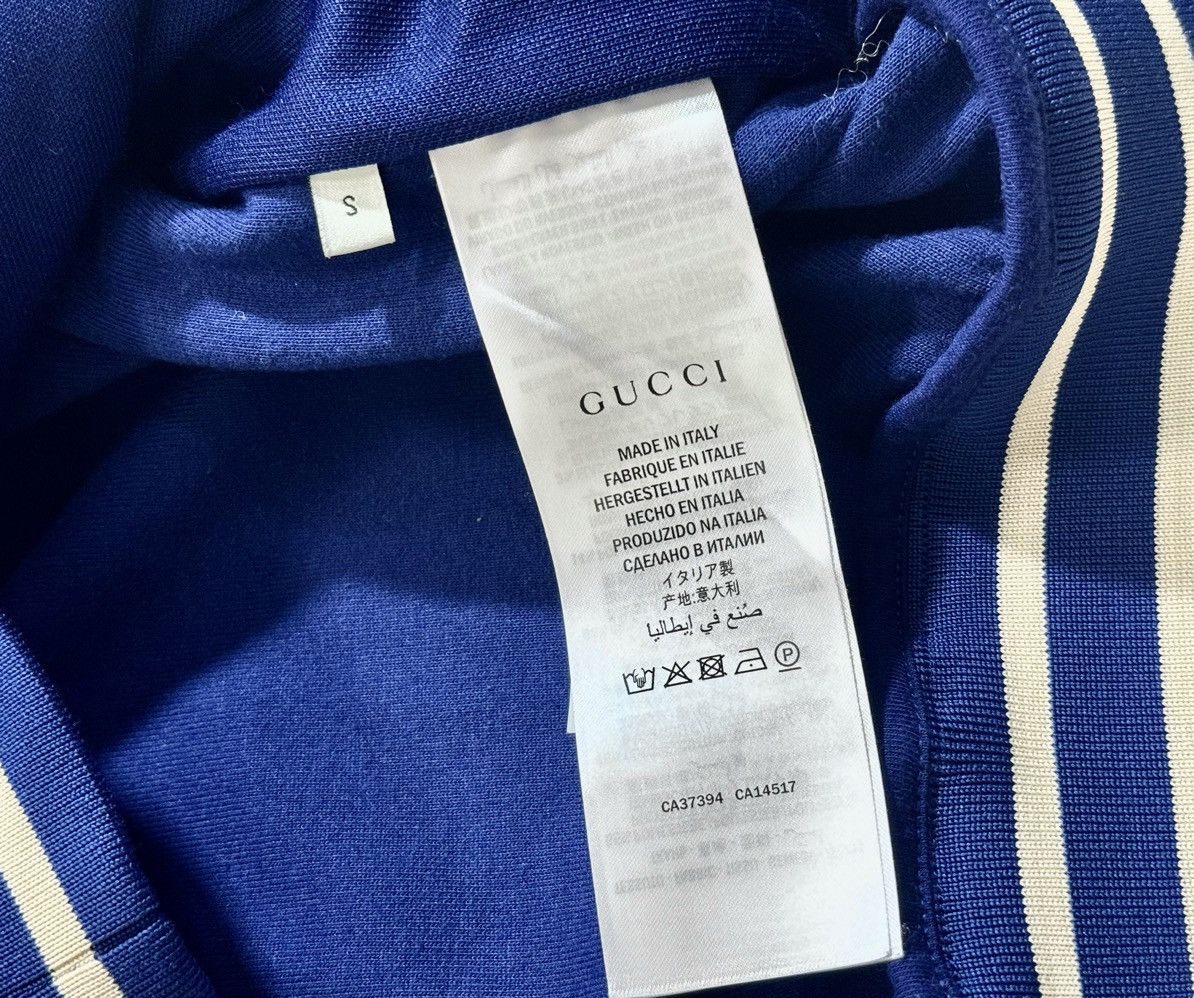 Gucci Gucci Logo Tape Hooded Cotton Blend Bomber Size US L / EU 52-54 / 3 - 11 Thumbnail