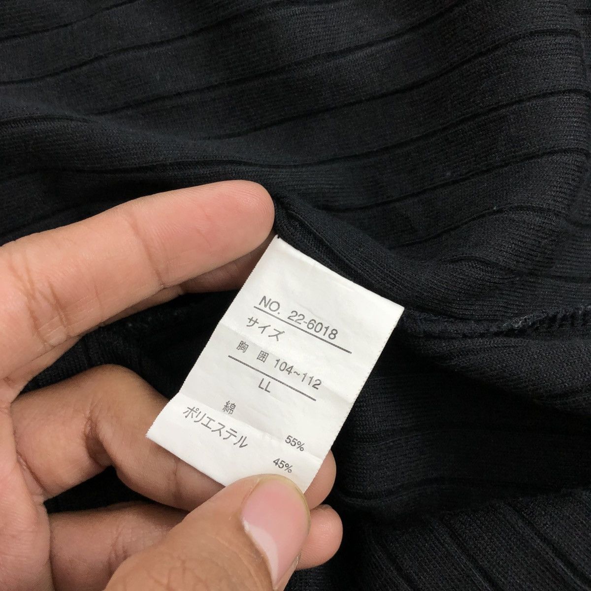 If Six Was Nine × Japanese Brand × Le Grande Bleu (L.G.B.) 2000s Japanese Double Layers Goa Lgb Ifsixwasnine Zipper Tee Size US L / EU 52-54 / 3 - 12 Thumbnail