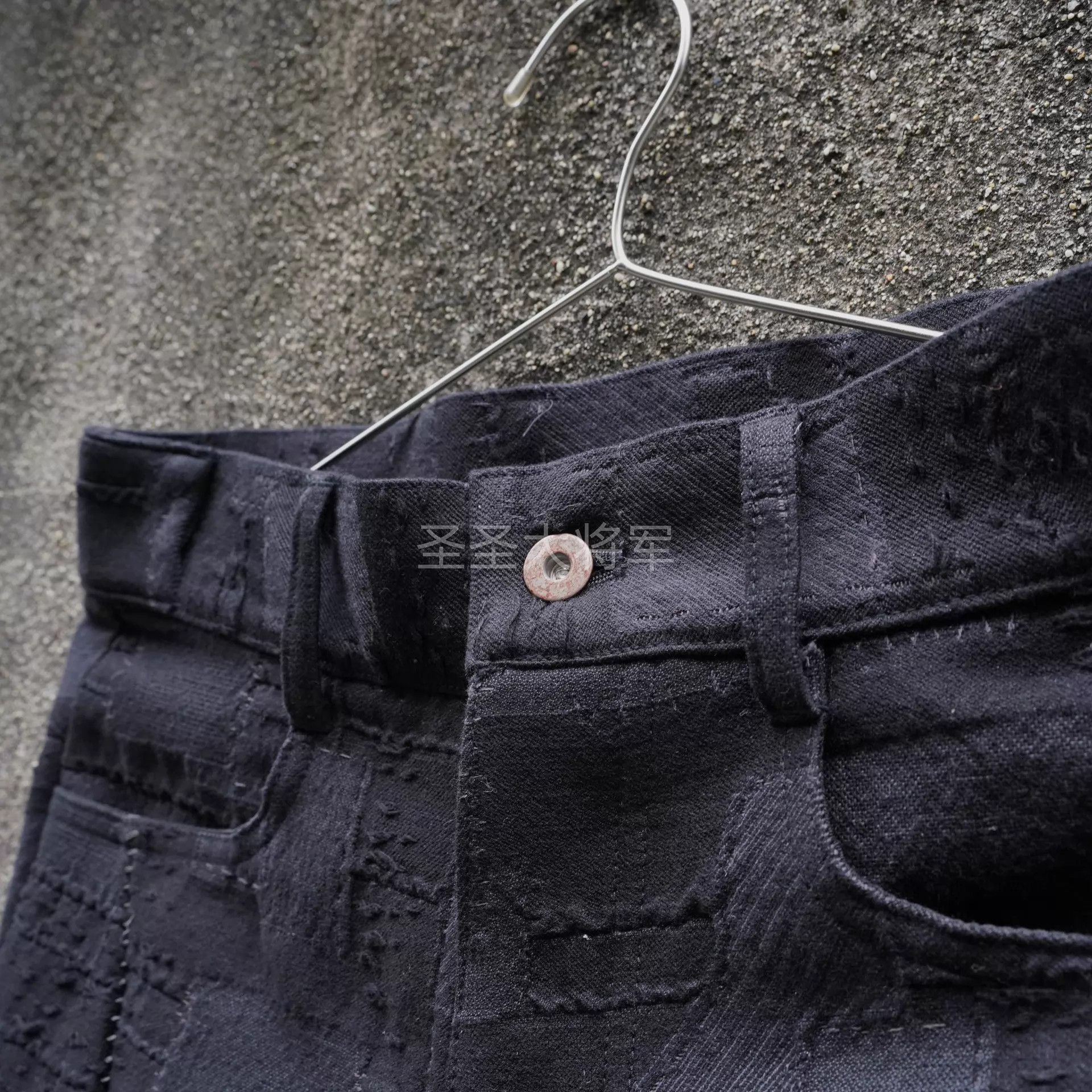 D.Hygen D.Hygen Distressed Patched Decon Saber Pants Size 1+3 Size US 29 - 7 Thumbnail
