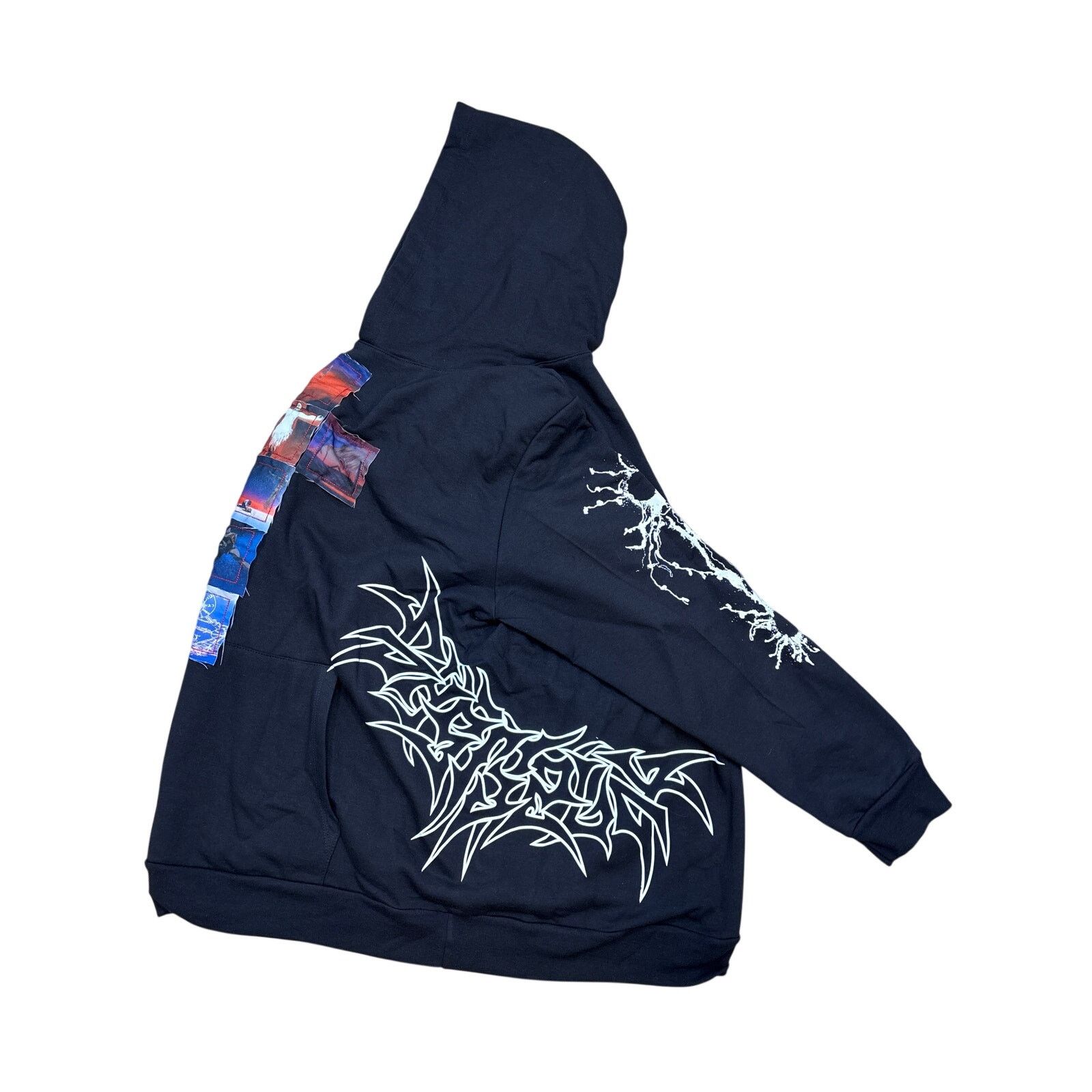 Ghost Supply Ghost Supply Neon Genesis Evangelion Patchwork Rare Hoodie L Size US L / EU 52-54 / 3 - 3 Thumbnail