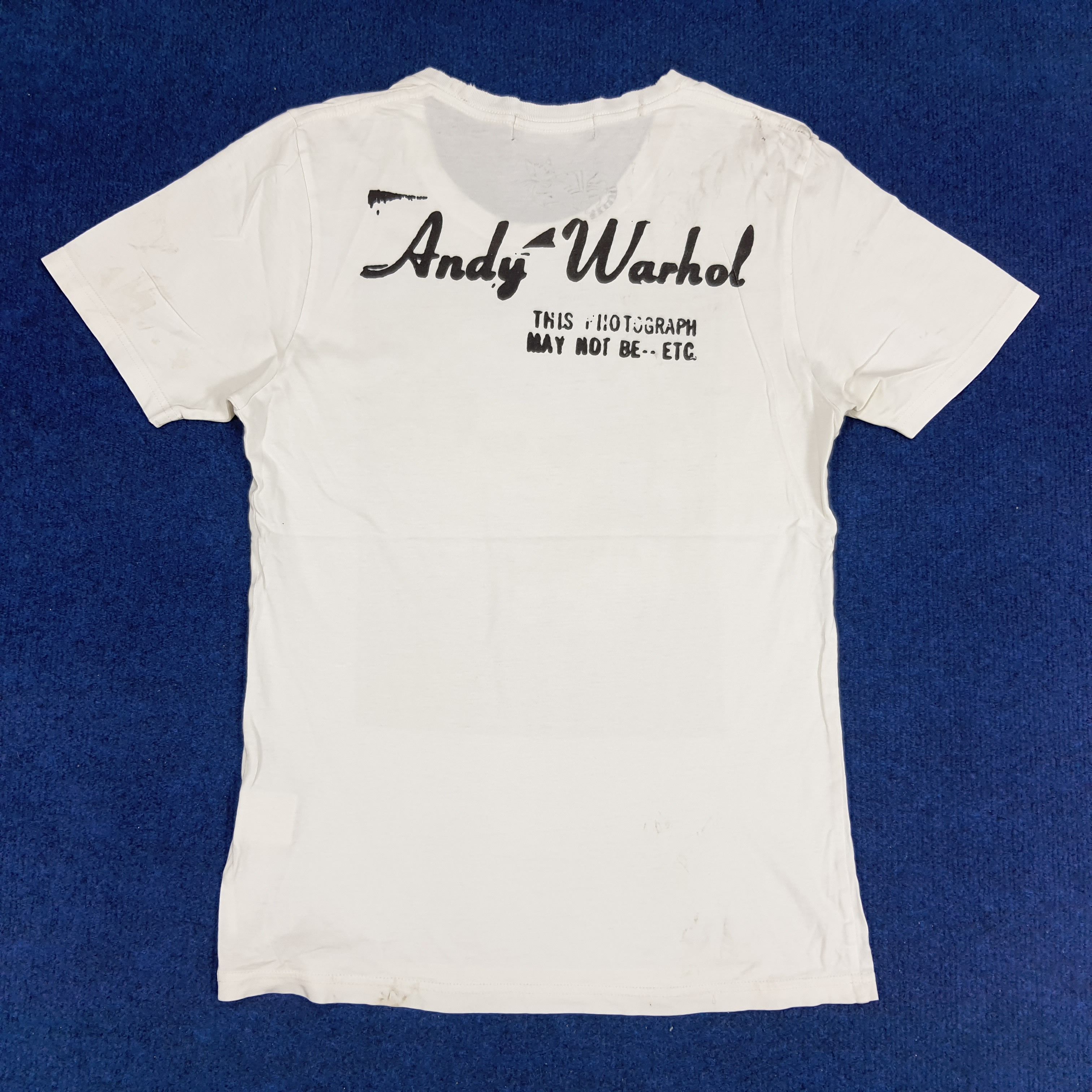 Andy Warhol × Hysteric Glamour × Vintage Vintage Andy Warhol by Hysteric Glamour Japan Brand Tshirt Size US S / EU 44-46 / 1 - 3 Thumbnail
