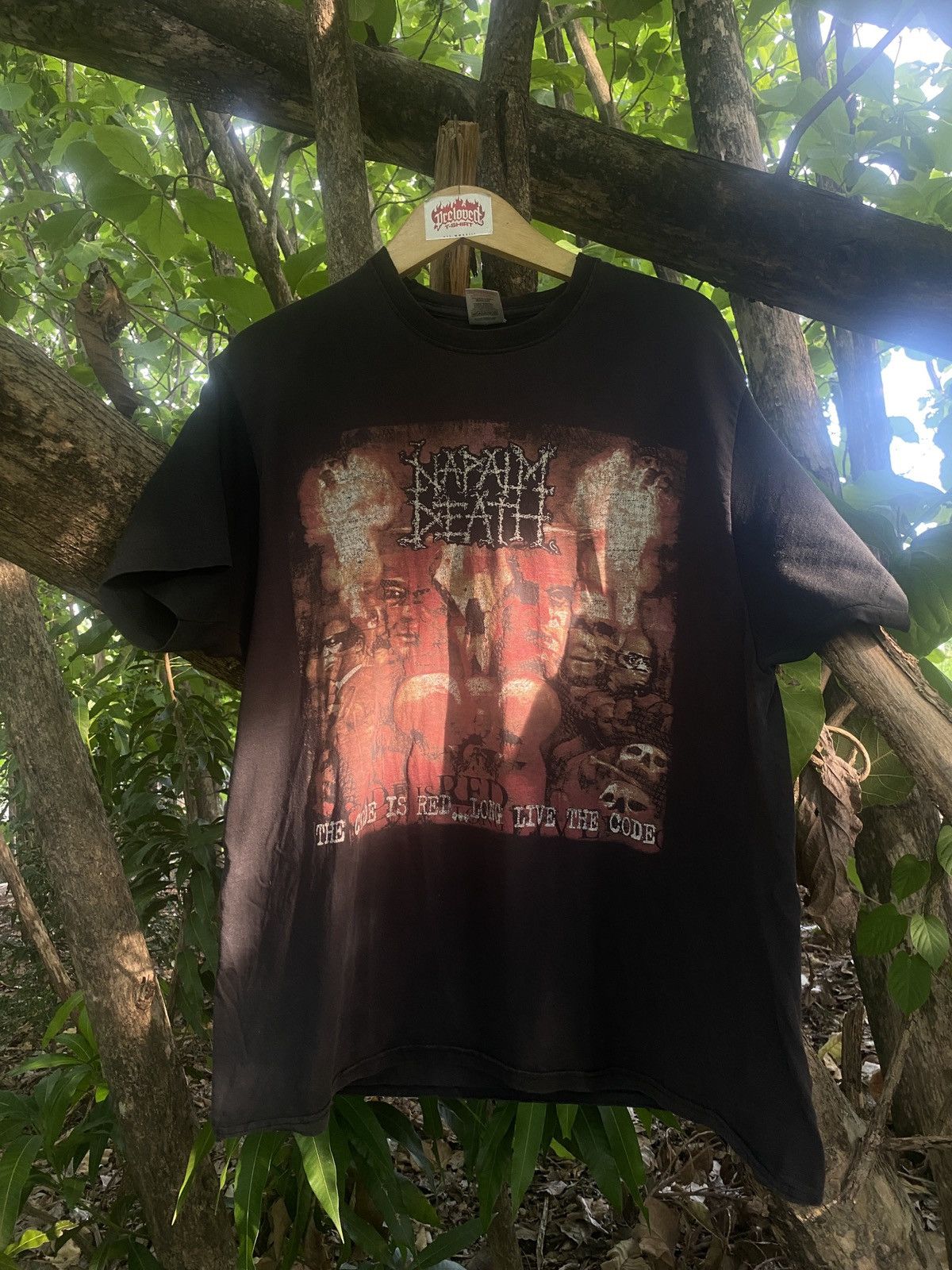 Band Tees Rare Vintage Napalm Death Band 2005 The Code Is Red… Size US XL / EU 56 / 4 - 6 Thumbnail