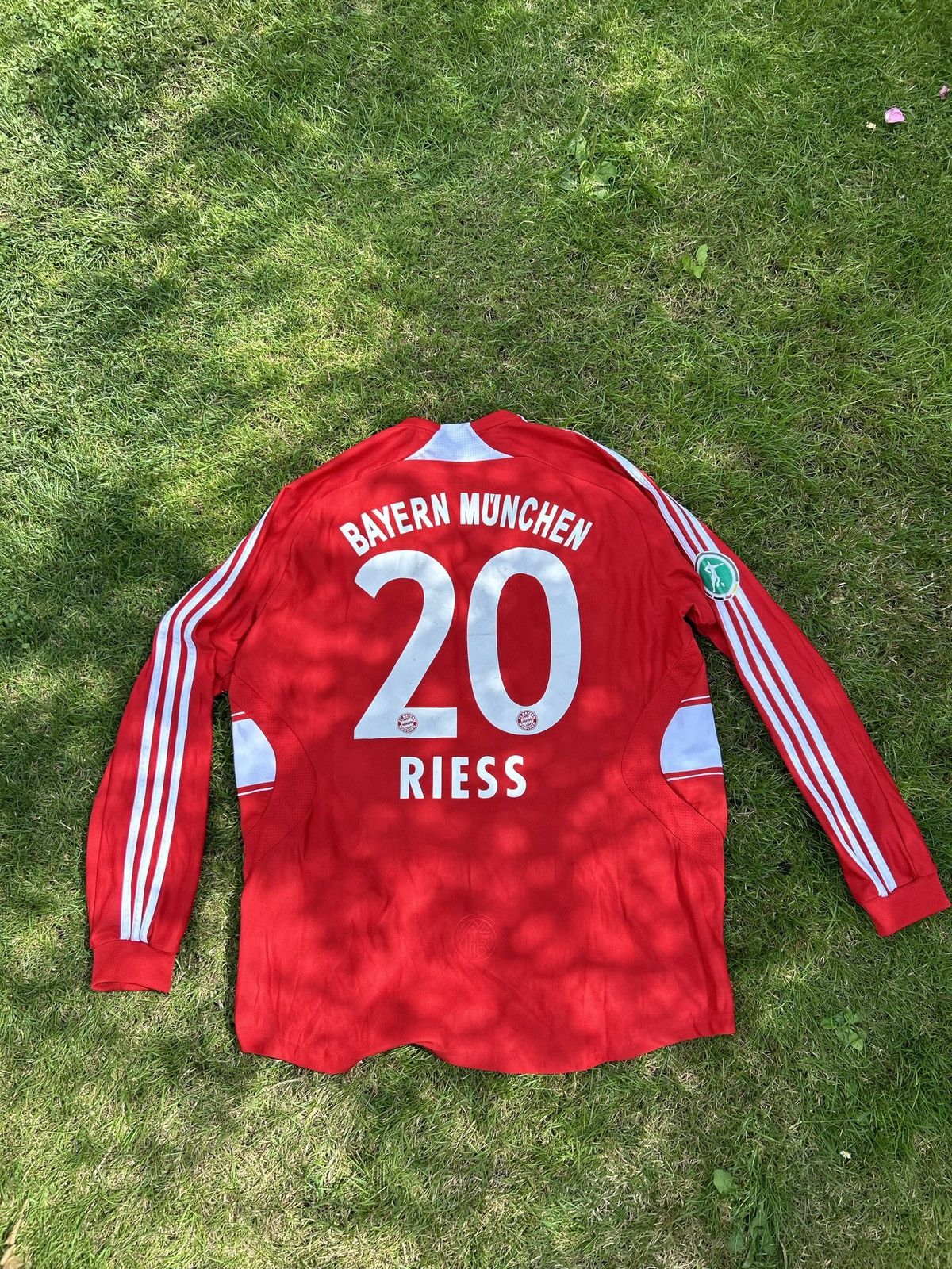 Adidas Adidas bayern munchen Riess vintage football long sleeve Size US XL / EU 56 / 4 - 7 Thumbnail