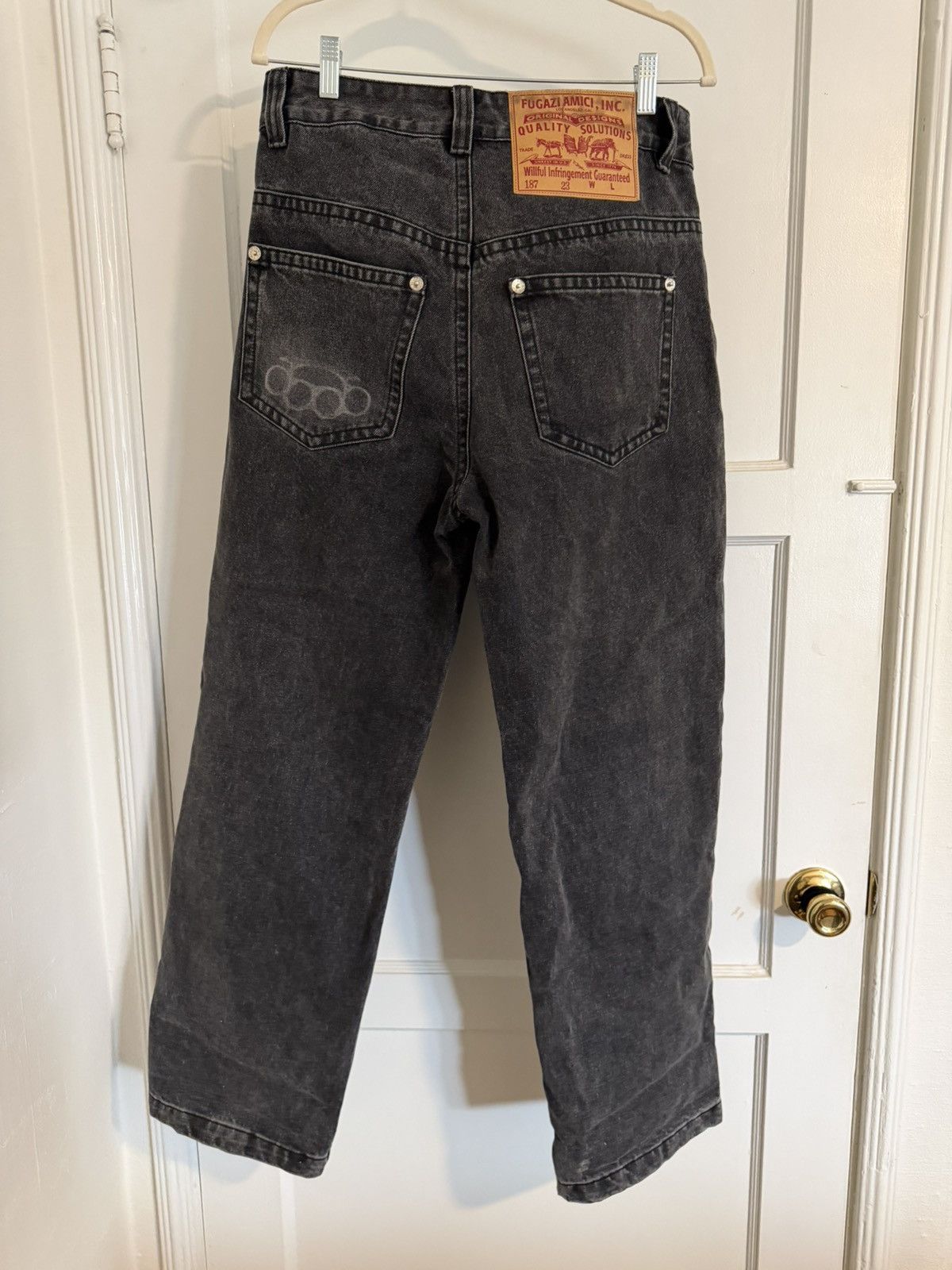 Fugazi Fugazi Novelty Jeans in Black Size US 32 / EU 48 - 2 Thumbnail