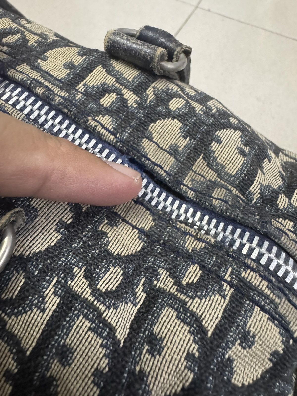 Dior VINTAGE DIOR FULL MONOGRAM BOWLING BAG Size ONE SIZE - 5 Thumbnail