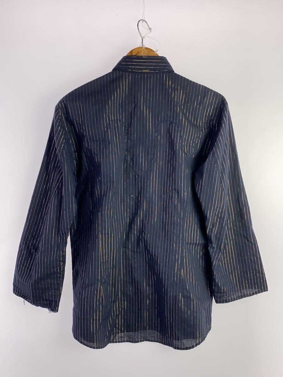 Number (N)ine Striped Quarter Sleeve Button Shirt Size US XL / EU 56 / 4 - 2 Thumbnail