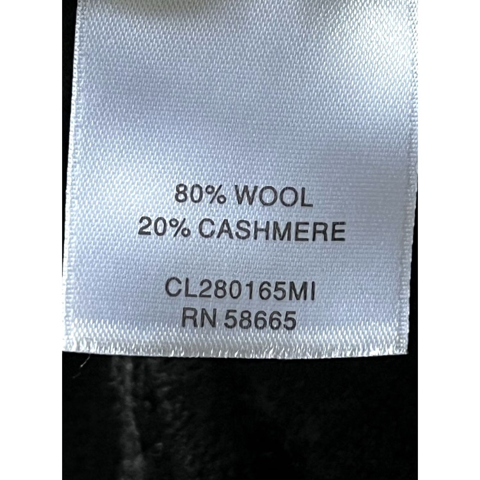 Vintage Classiques Entier Women's Large Black Wool Cashmere 3/4 Sleeve Sweater Size L / US 10 / IT 46 - 7 Thumbnail