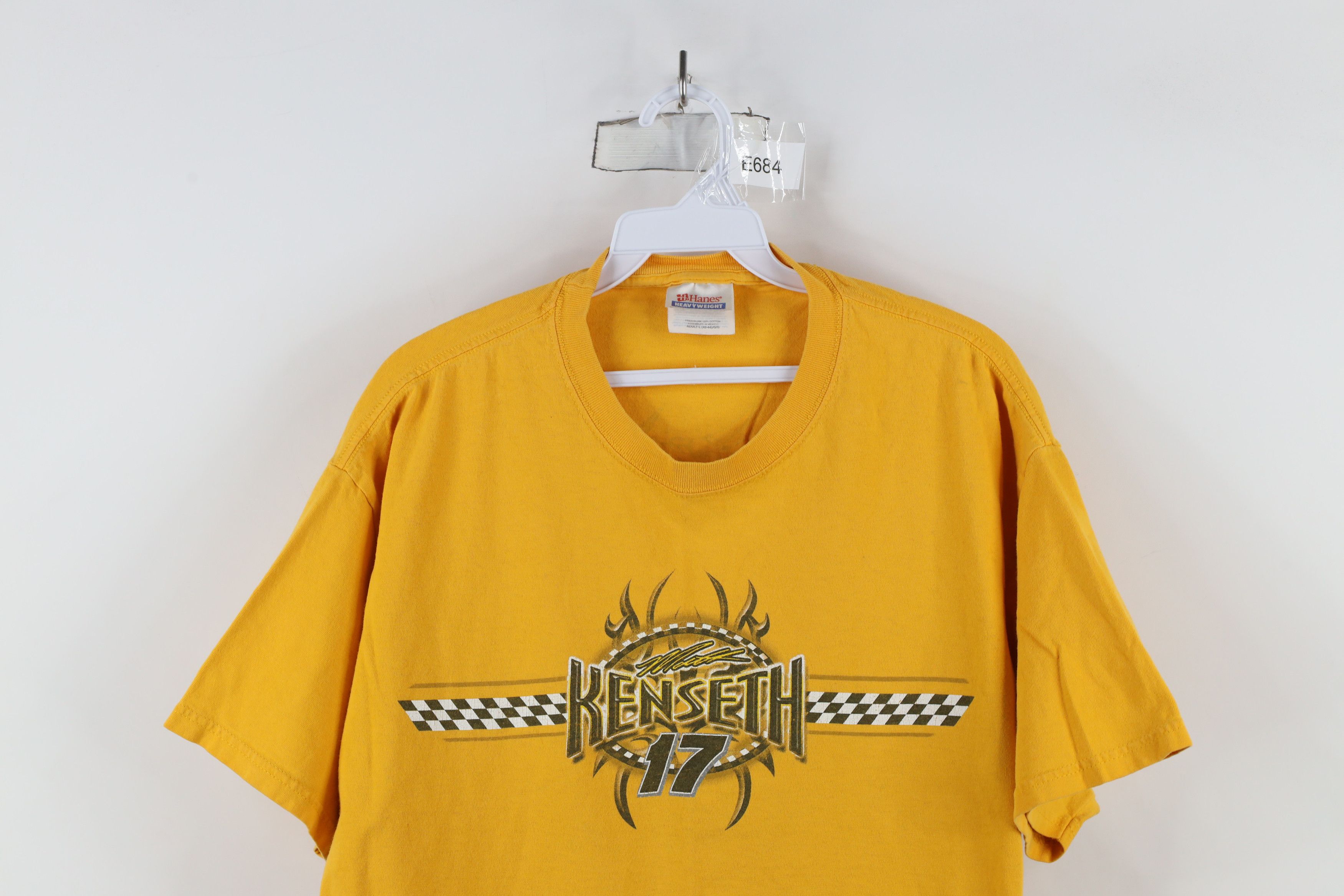 Vintage Vintage NASCAR Kenseth Racing Fire Flames Dragon T-Shirt Size US L / EU 52-54 / 3 - 2 Thumbnail