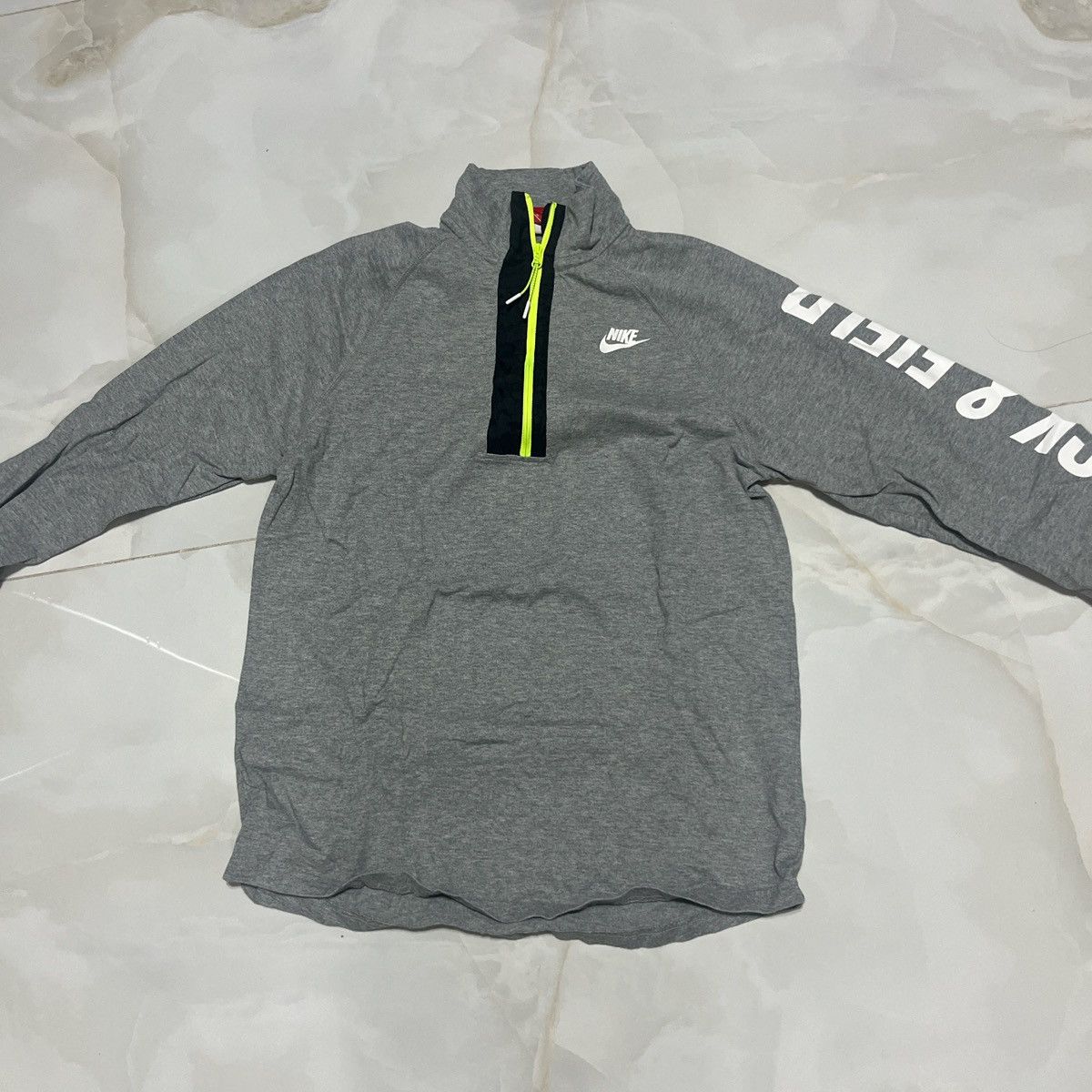 Nike Nike Long Sleeve Cotton Shirt Size US M / EU 48-50 / 2 - 1 Thumbnail