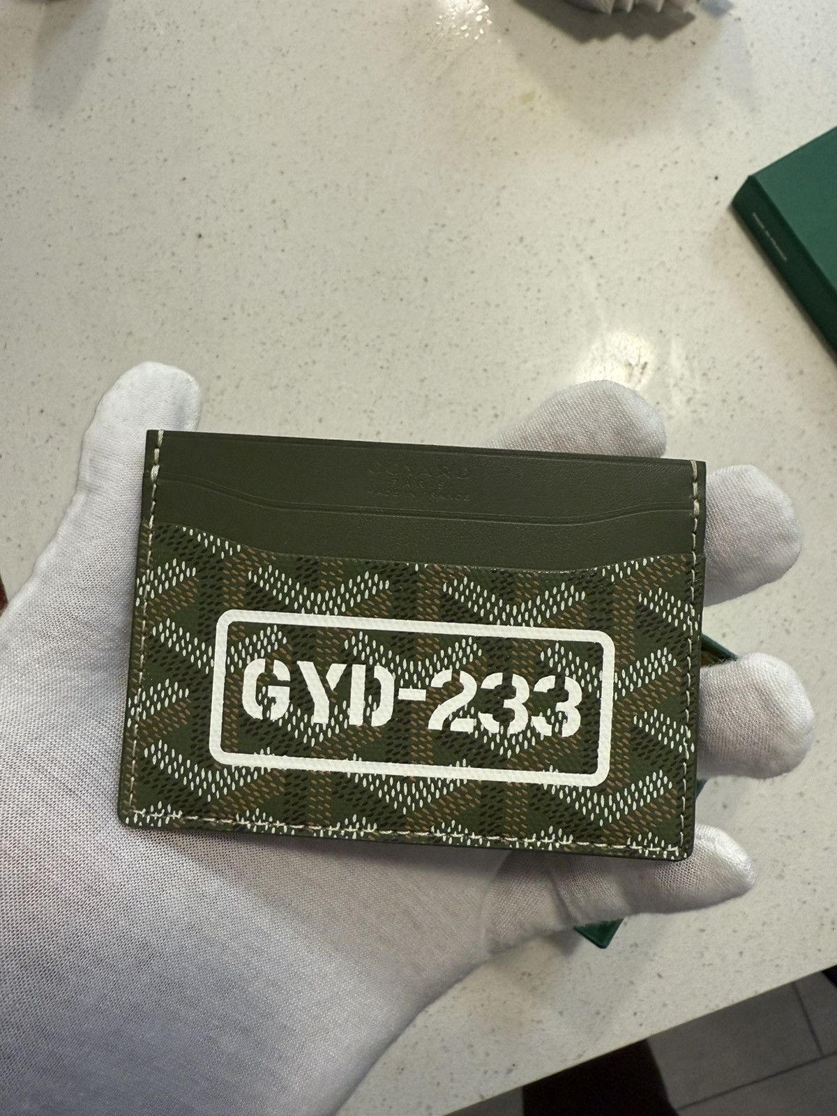 Goyard Goyard Khaki Green Saint Sulpice Cardholder (LIMITED) !!! Size ONE SIZE - 1 Thumbnail