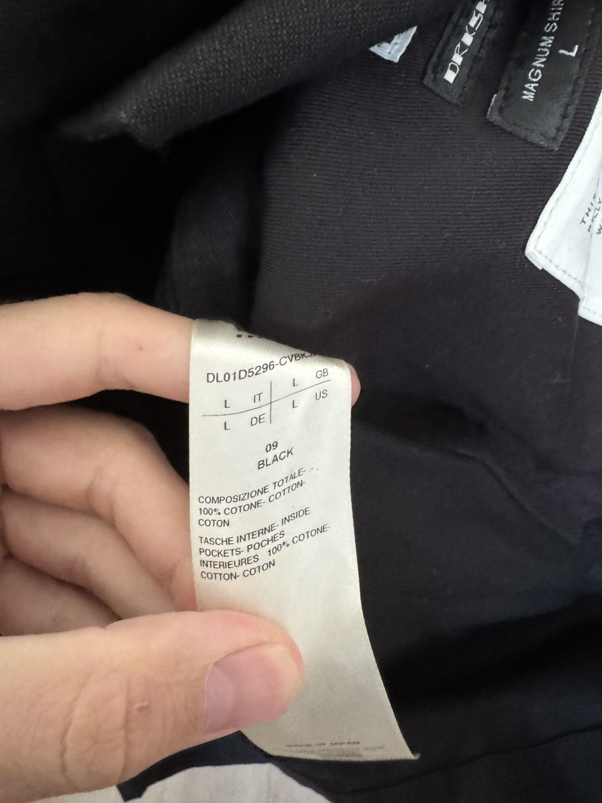 Rick Owens Waxed Magnum Shirt Size US L / EU 52-54 / 3 - 4 Thumbnail