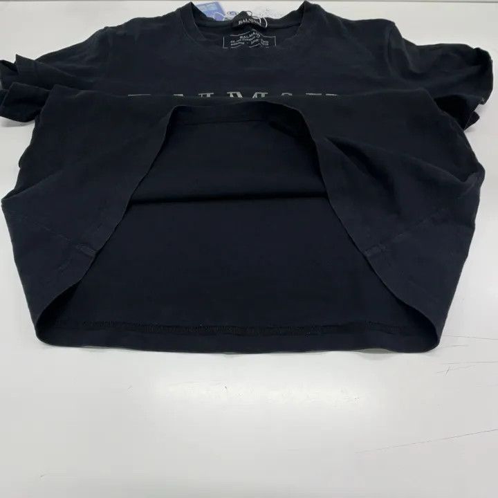Balmain Balmain Logo Black Short Sleeve T-Shirt -2507 Size US S / EU 44-46 / 1 - 7 Thumbnail