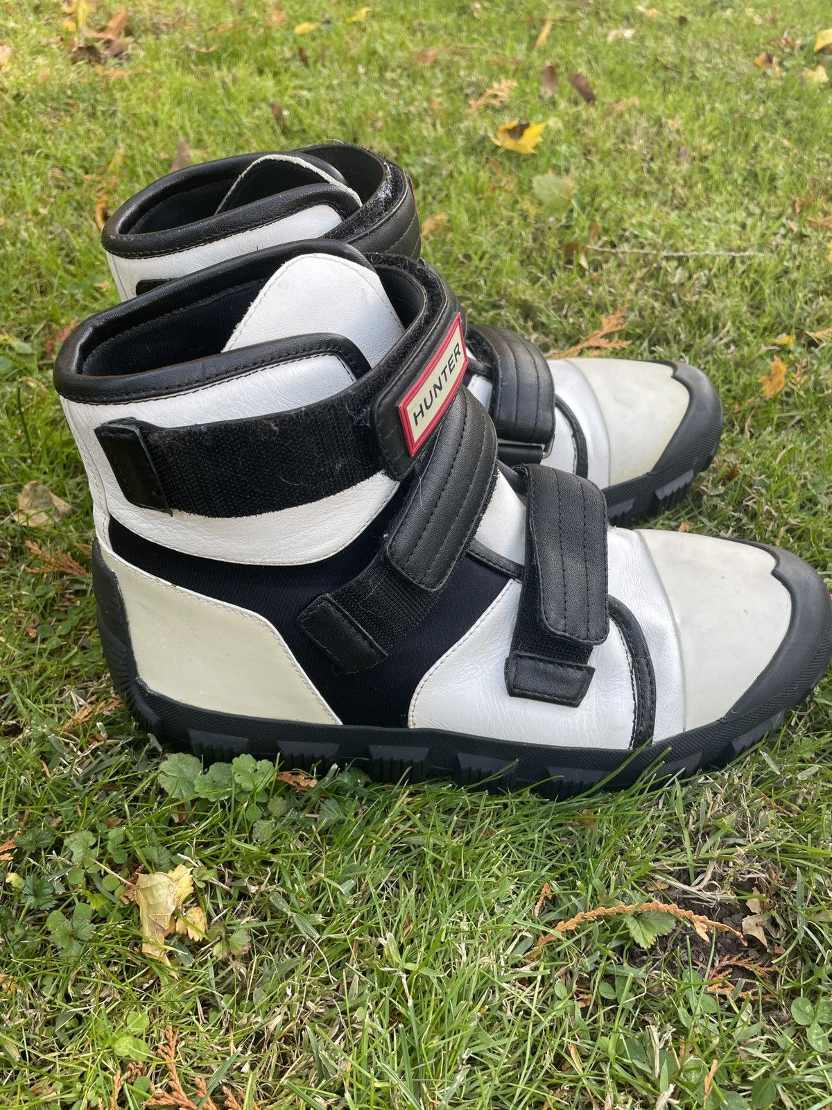 Hunter Hunter deep sea hi top boots Cyberpunk Size US 7 / EU 40 - 4 Thumbnail