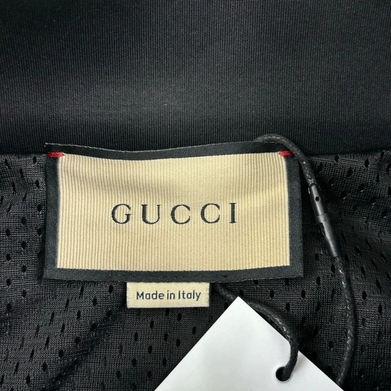 Gucci Gucci FW22 Logo printed striped webbing decoration stand-up Size US M / EU 48-50 / 2 - 4 Thumbnail