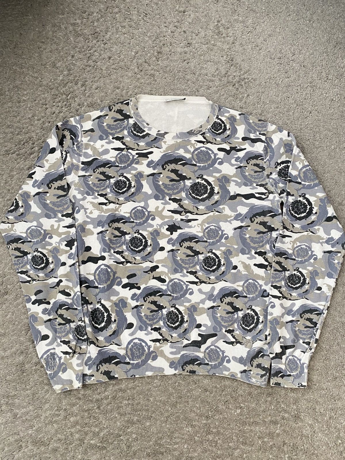 Versace Versace Collection Sweater Jumper L Knit archive y2k multi Size US L / EU 52-54 / 3 - 6 Thumbnail