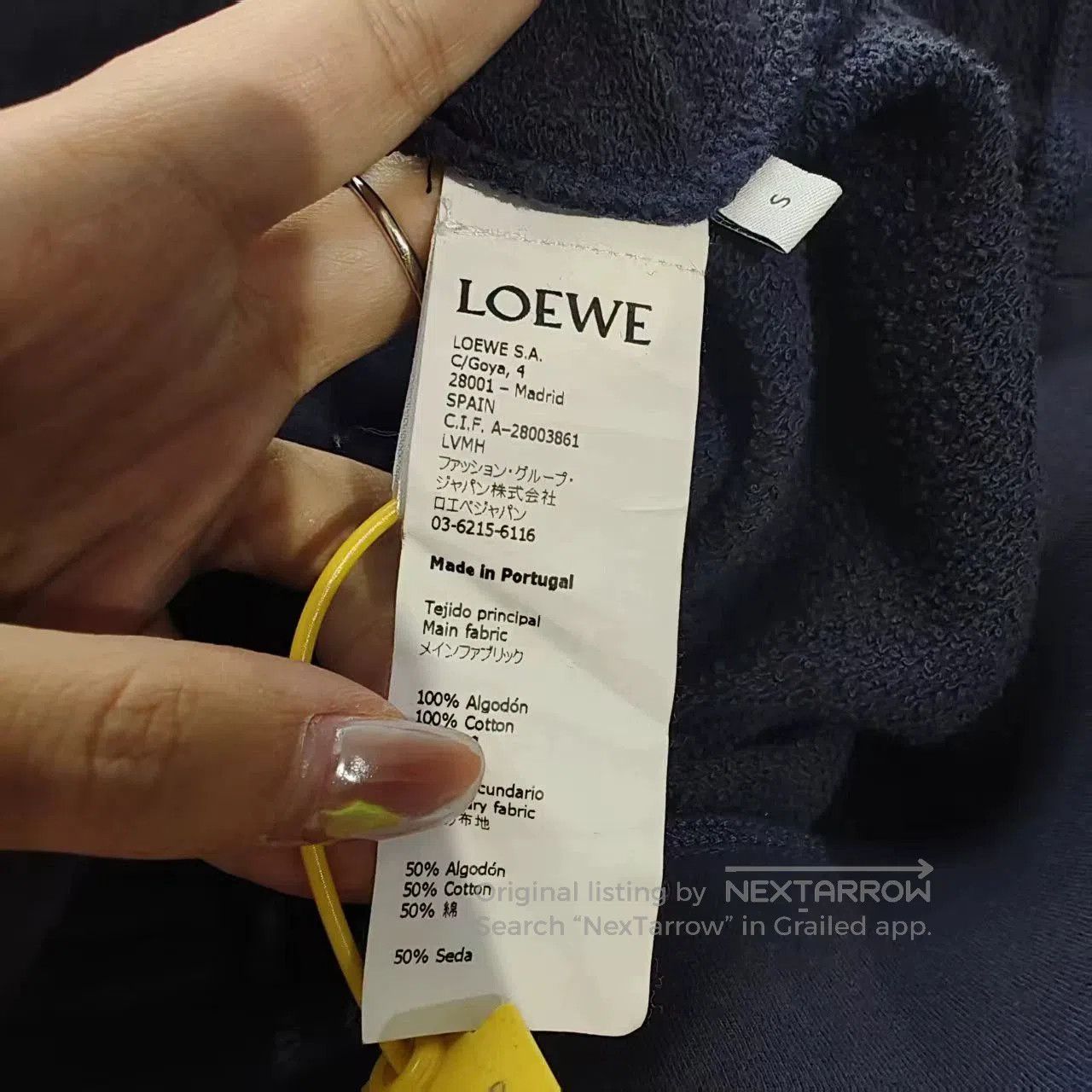 Loewe loewe blue logo sweatshirt with colorful design. Size US S / EU 44-46 / 1 - 5 Thumbnail
